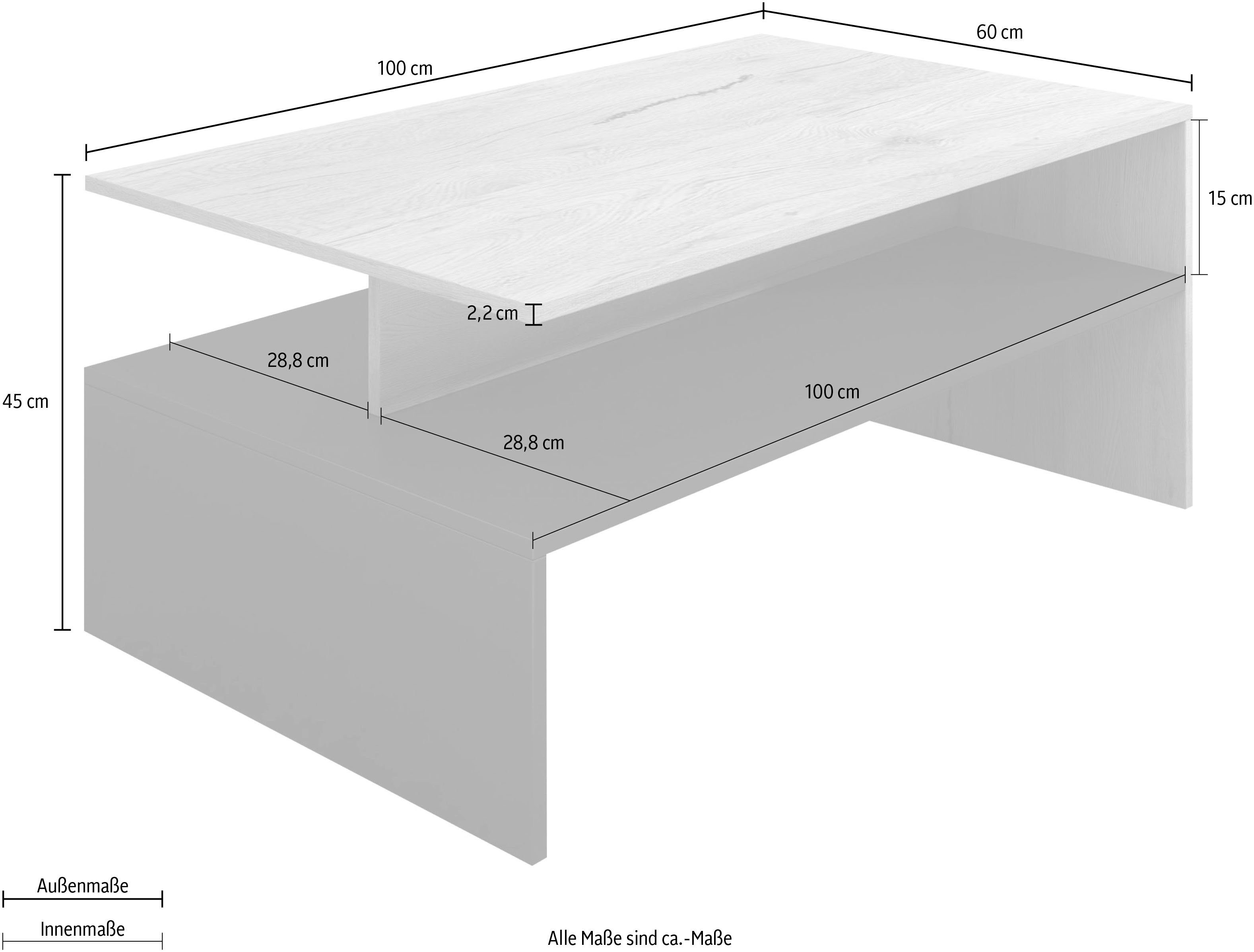 INOSIGN Salontafel Baros 100 x 60 cm