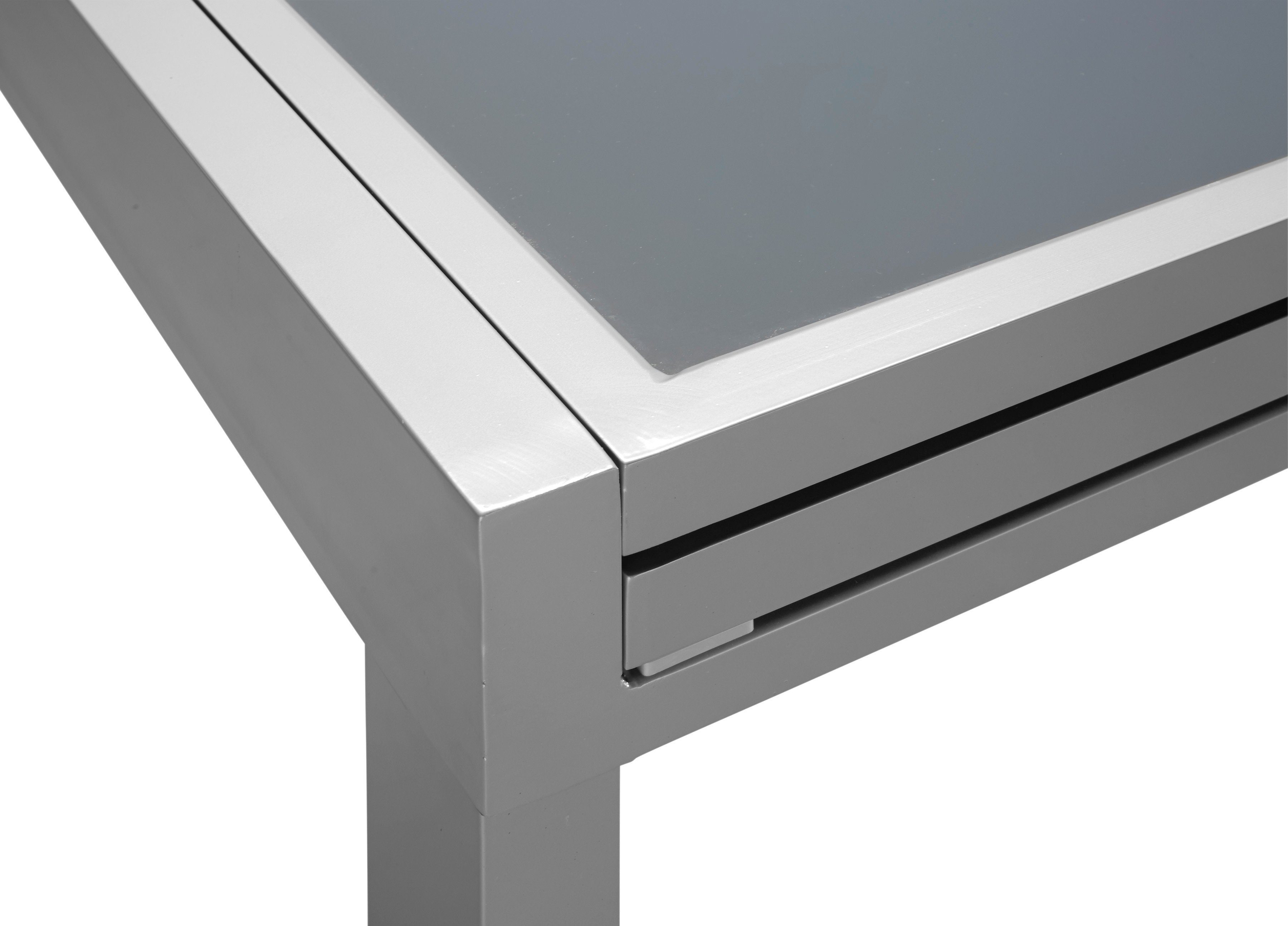 MERXX Tuintafel Lima 65x65-130 cm, uittrekbaar