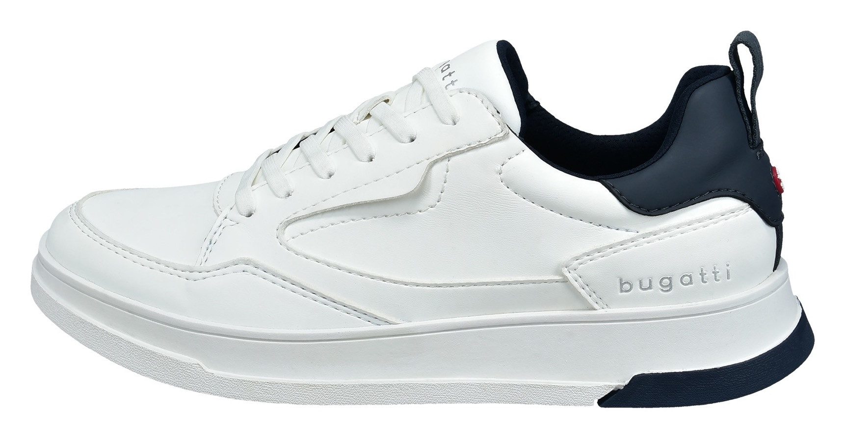 Bugatti Sneakers met sleehak
