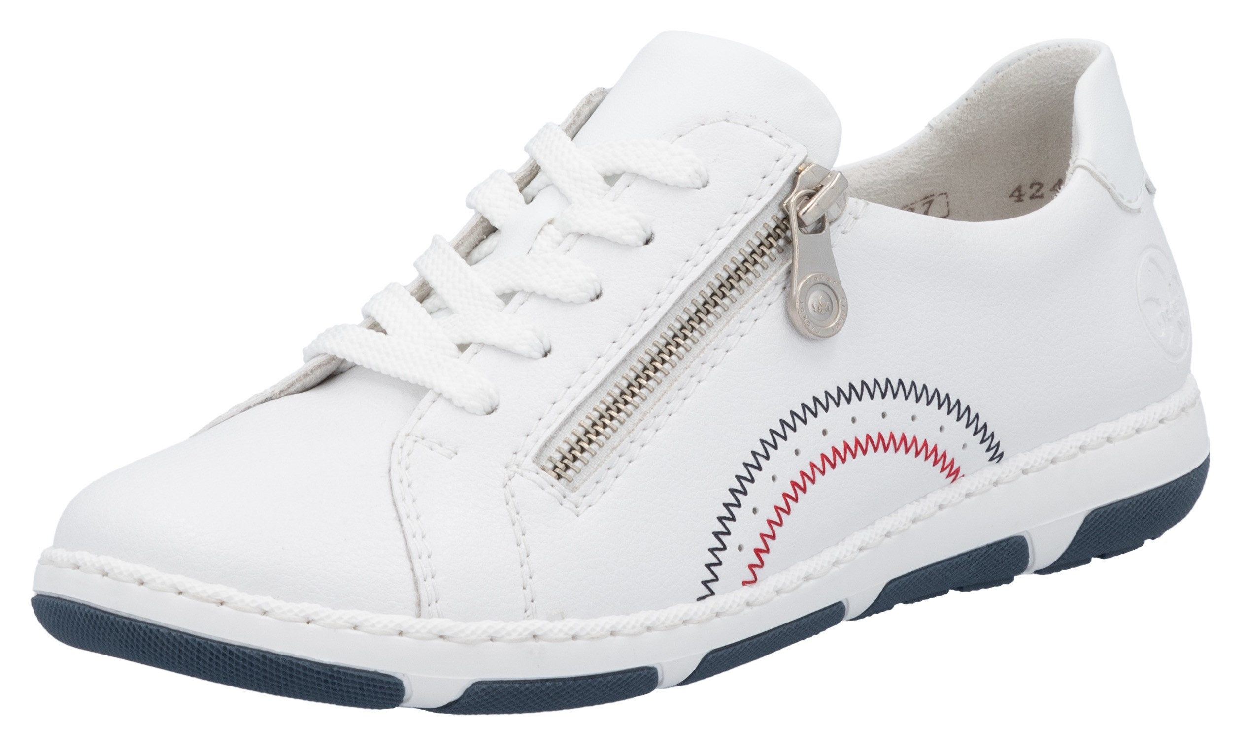 Rieker Sneakers , veterschoenen, lage schoen, vrijetijdsschoen met zachte schacht