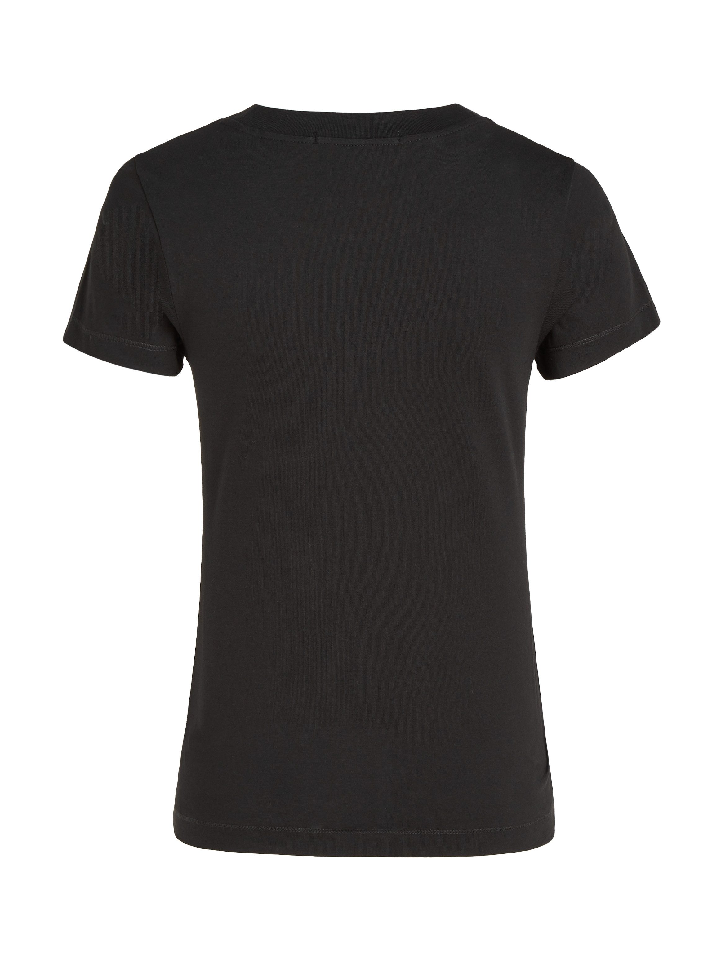 Calvin Klein T-shirt MONOLOGO SLIM TEE met gestempeld logo