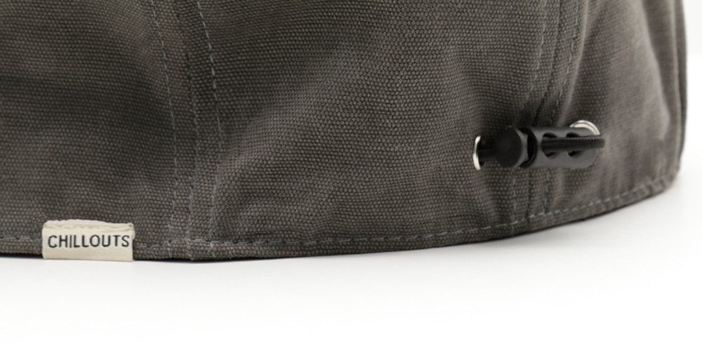 chillouts Flat cap Dartford Hat met cijfers borduursel-detail