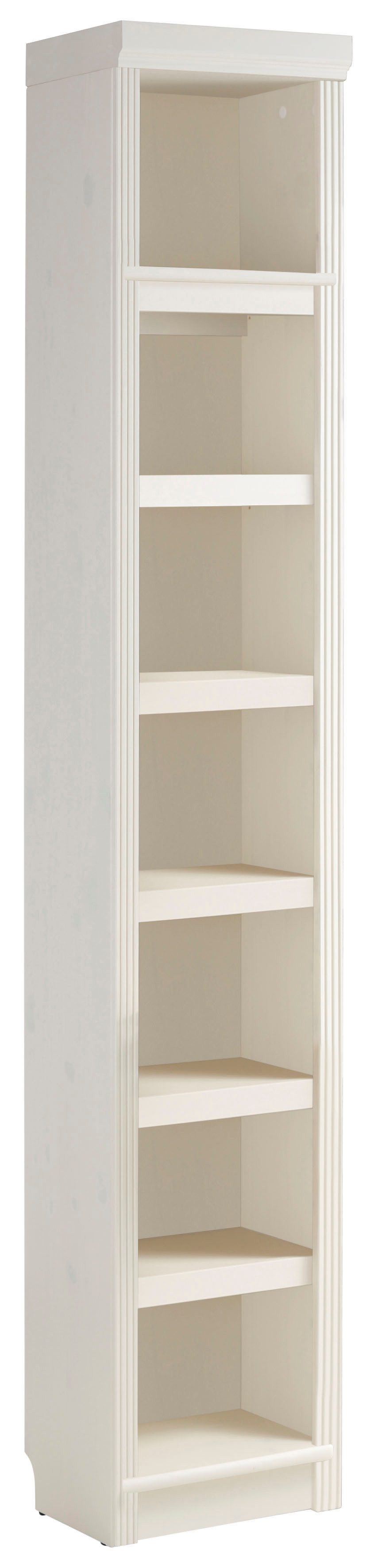 Home affaire Boekenkast Soeren van massief grenen, in 2 hoogten, diepte 29 cm, met veel bergruimte boekenkasten maat 220 cm wit