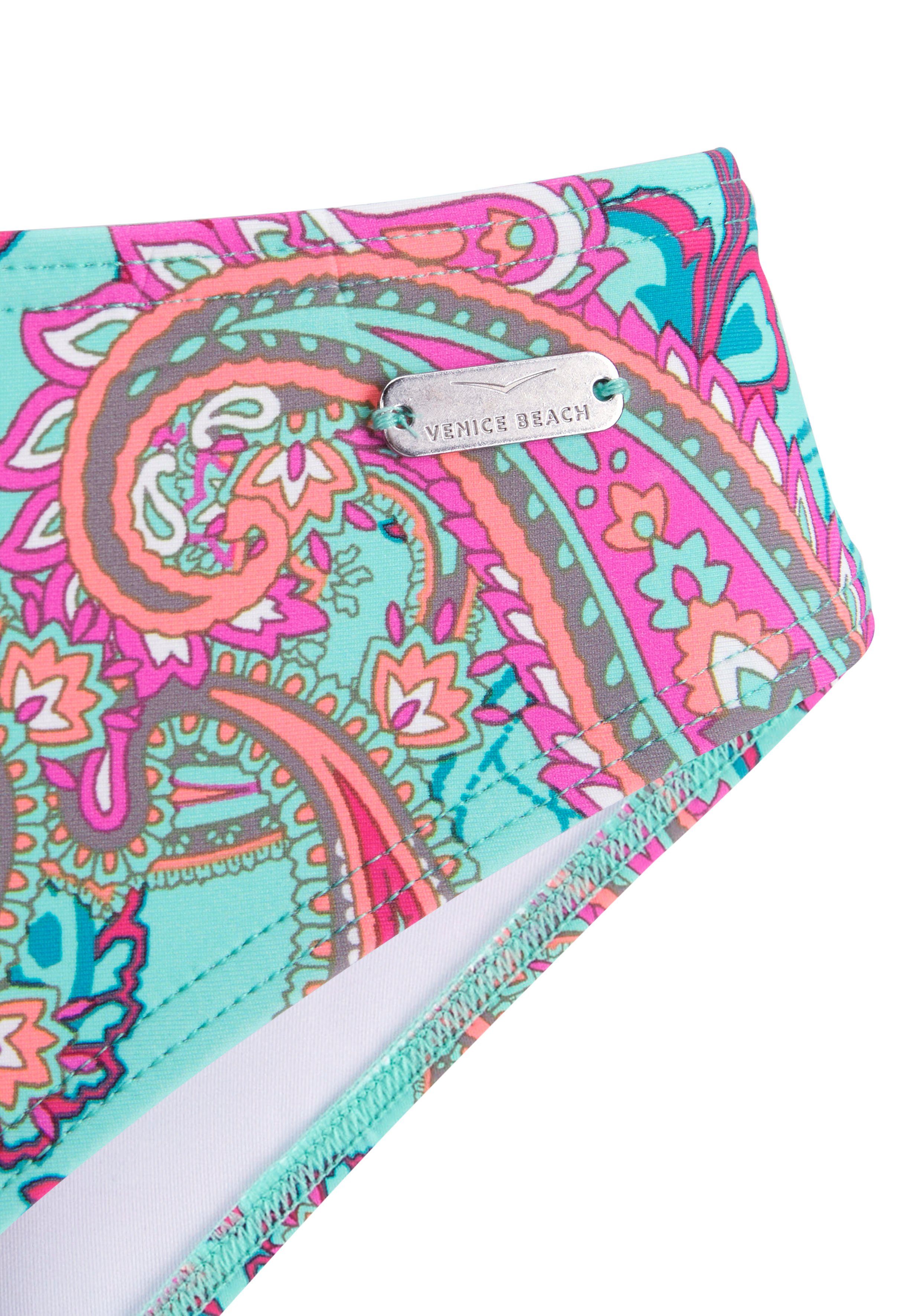 Venice Beach Bikinibroekje Paislee in paisley-print