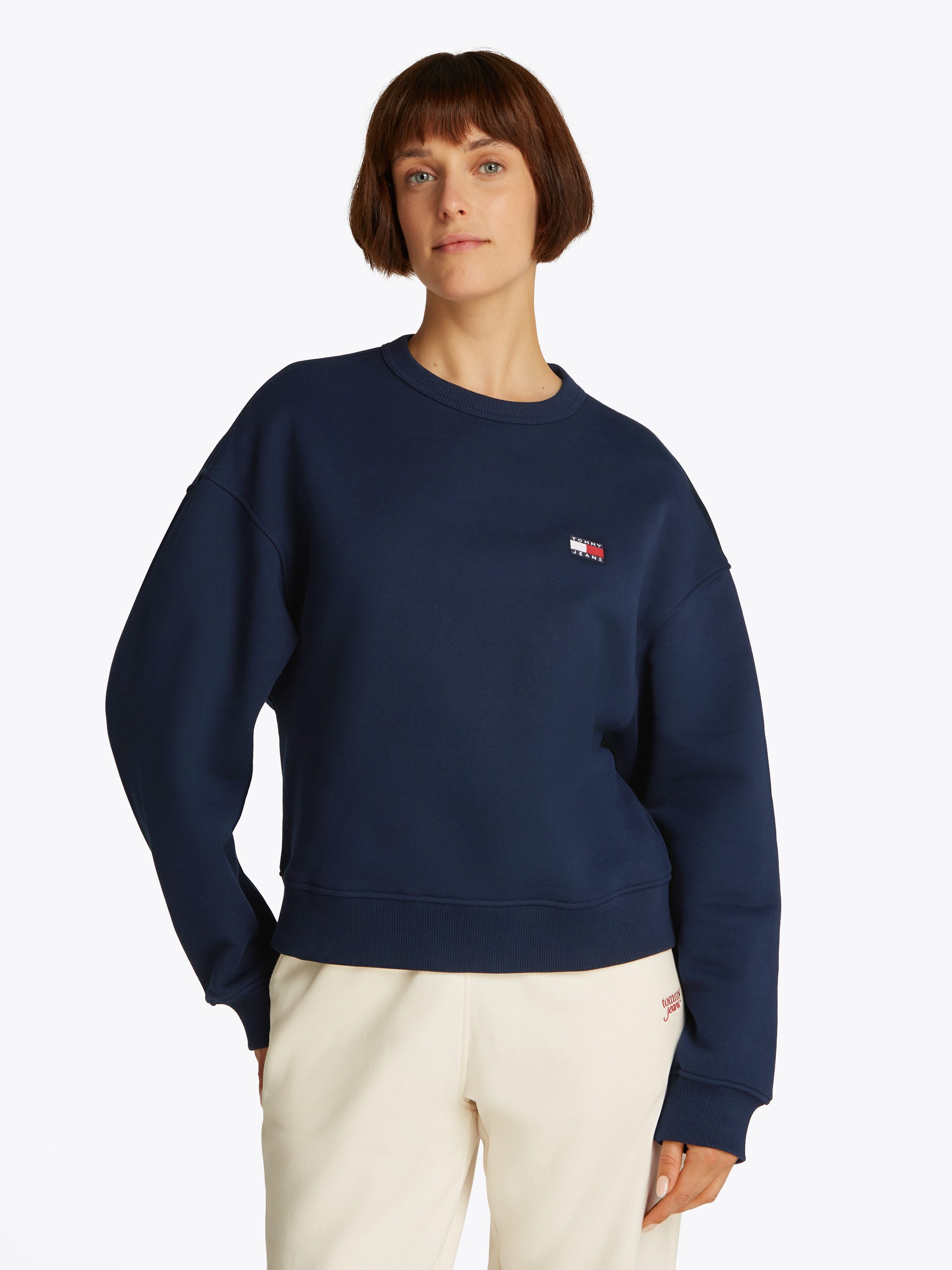 TOMMY JEANS Sweatshirt TJW BXY BADGE CREW