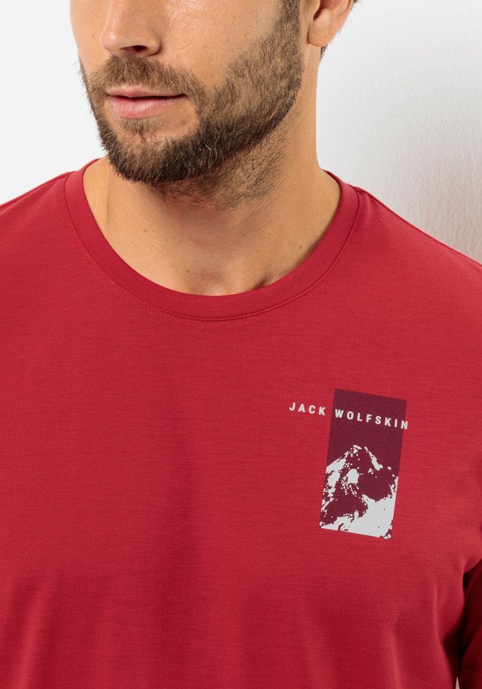 Jack Wolfskin T-shirt VONNAN S/S GRAPHIC T M