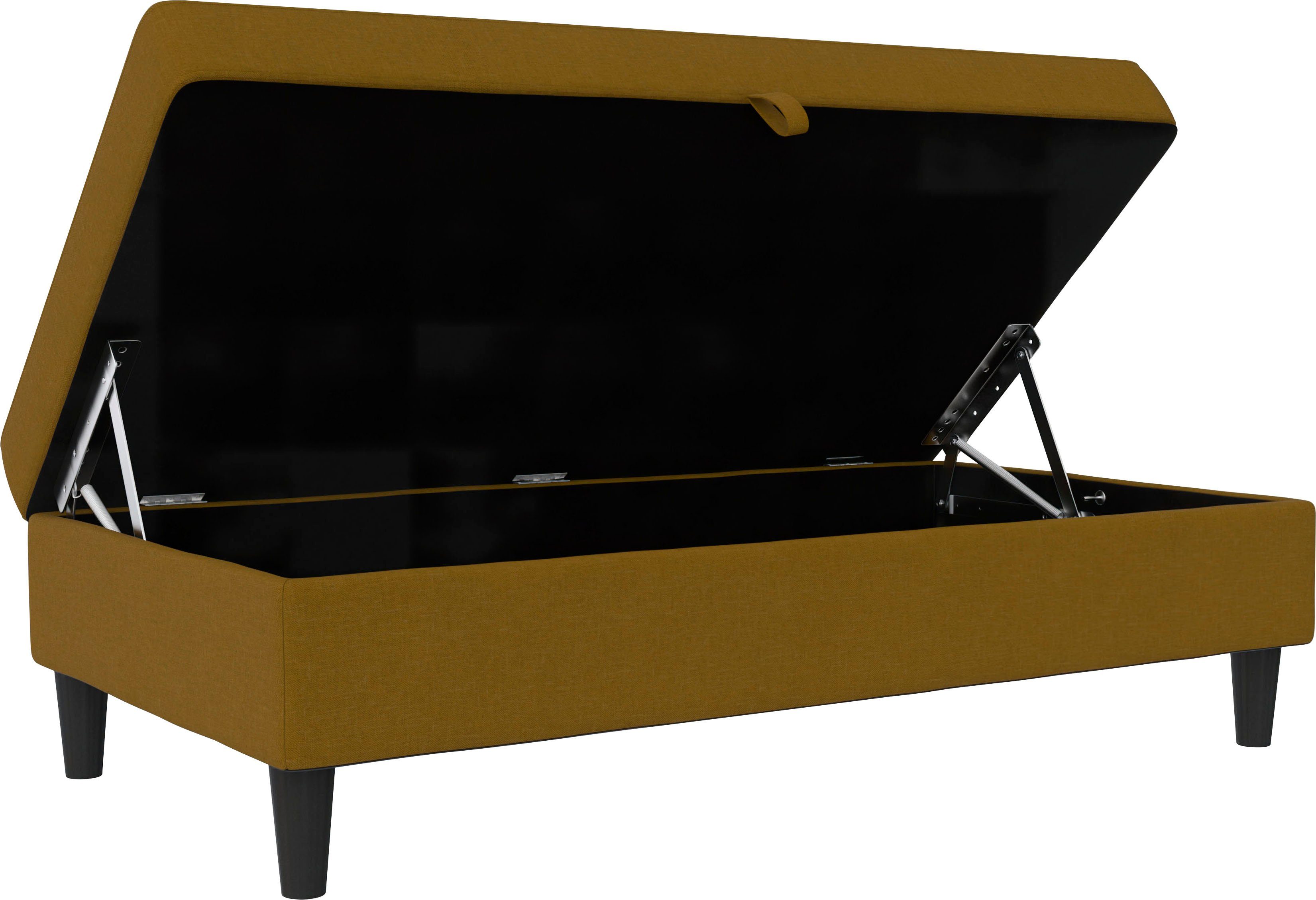 Dorel Home Hocker met bergruimte Hartford Hocker met bergruimte, vrij plaatsbaar, zithoogte 43 cm