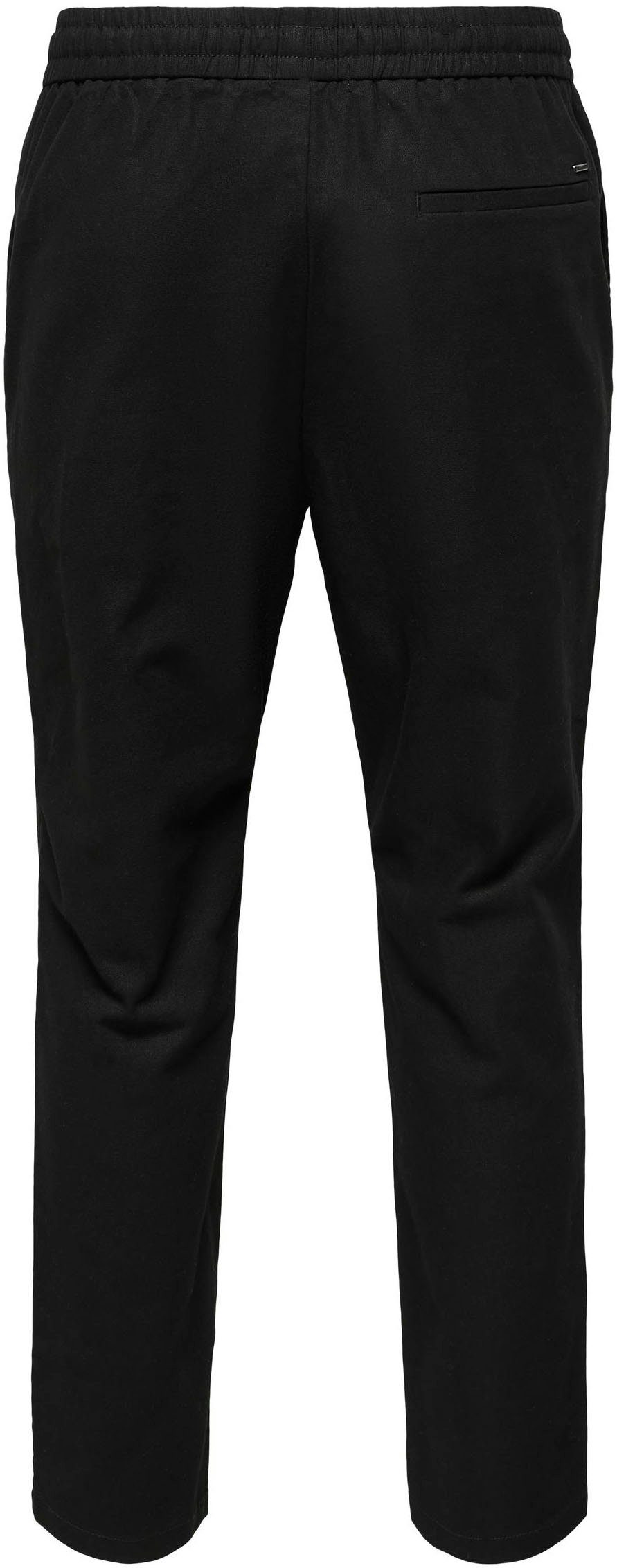ONLY & SONS Stoffen broek ONSLINUS CROP 0007 COT LIN PNT NOOS