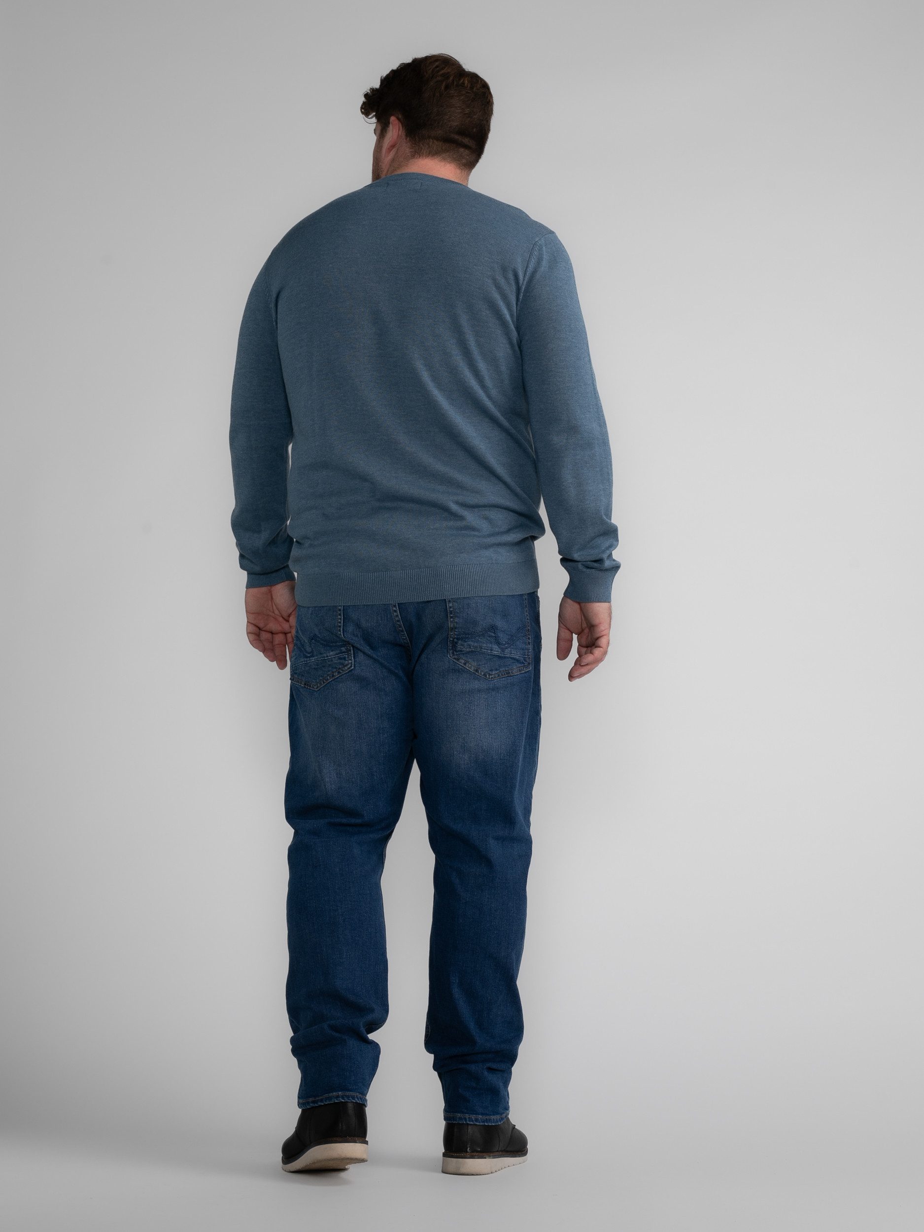 Petrol Industries Trui met V-hals Men Knitwear V-Neck Basic
