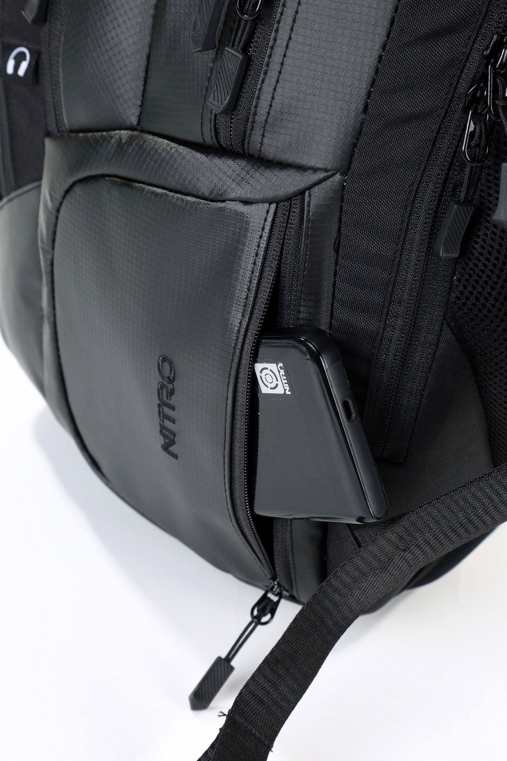 NITRO Schoolrugzak CHASE Casual rugzak, rugzak voor vrijetijd, school, werk en reis