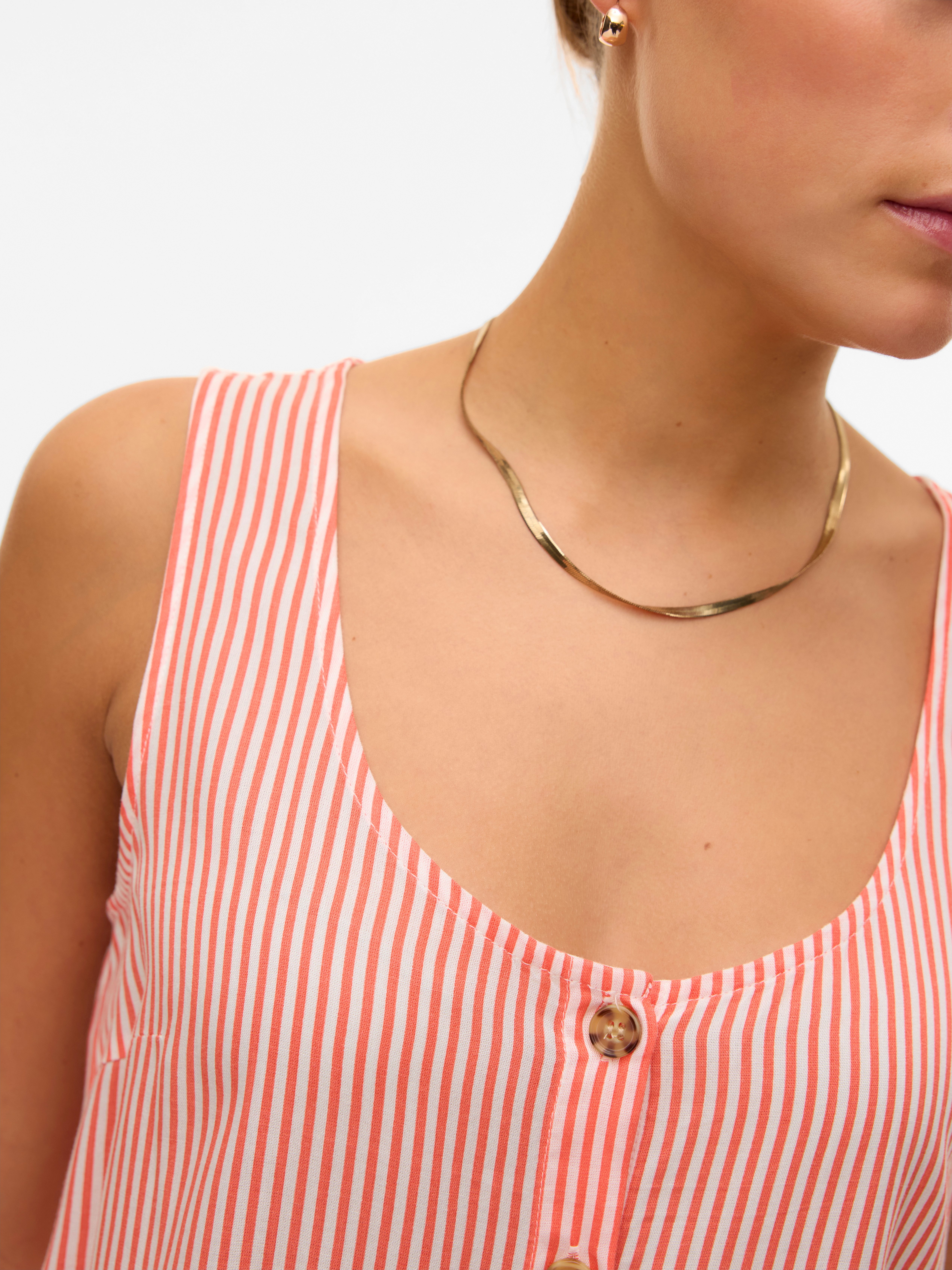 Vero Moda Top VMBUMPY SL SHIRT WVN GA NOOS