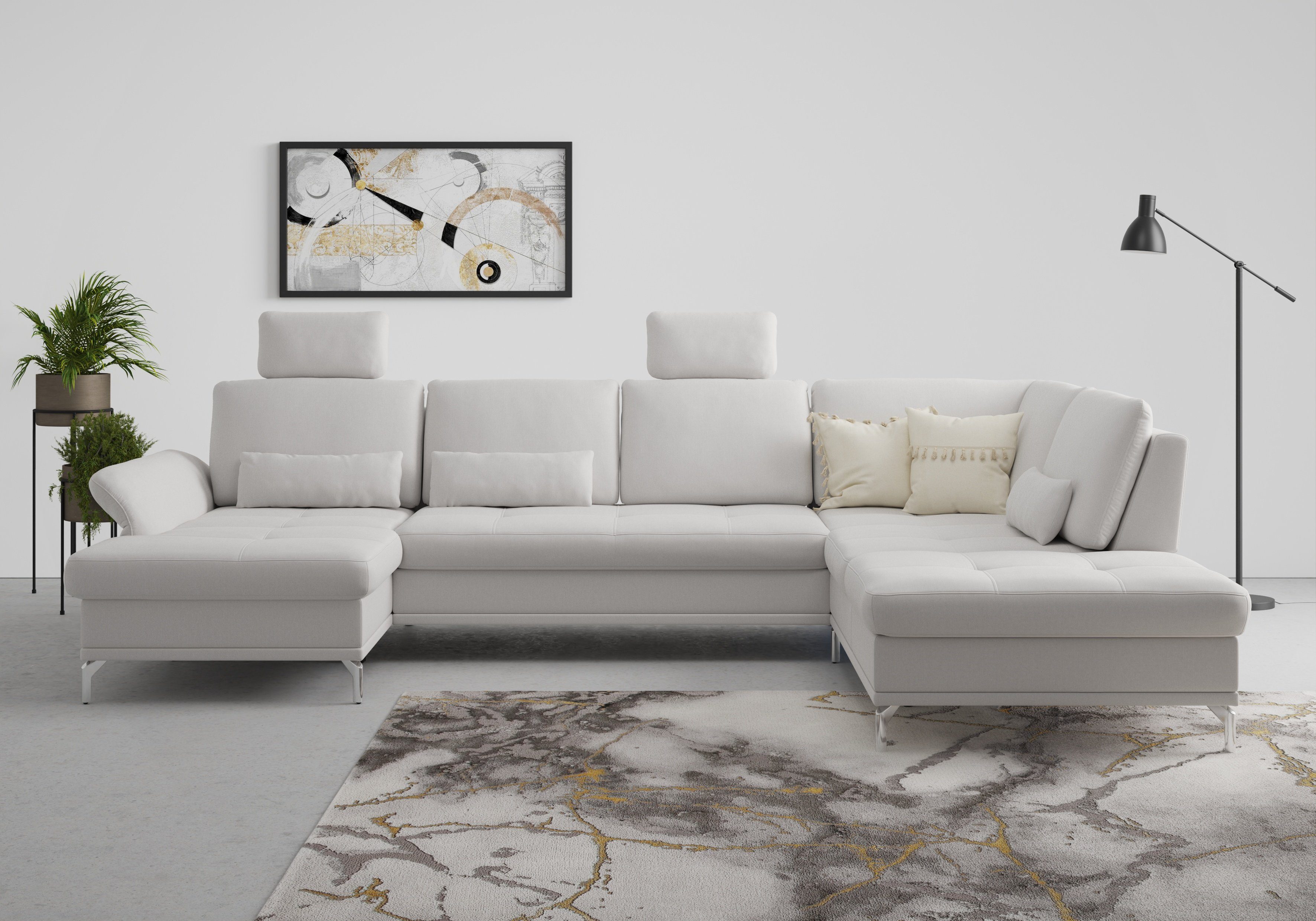 INOSIGN Hoofdsteun Palm Beach ook in de bekleding easy clean - eenvoudig met water te reinigen