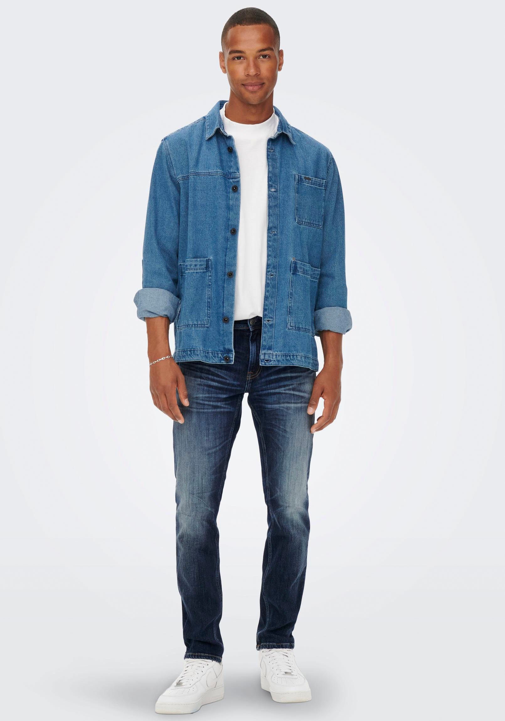 ONLY & SONS Straight jeans ONSWEFT REG. MBD 5094 TAI DNM NOOS