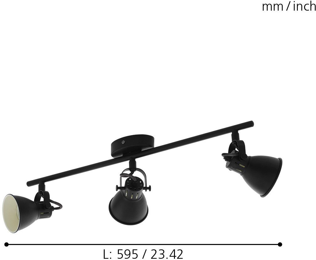 EGLO Ledplafondspots SERAS 2 Led-plafondlamp