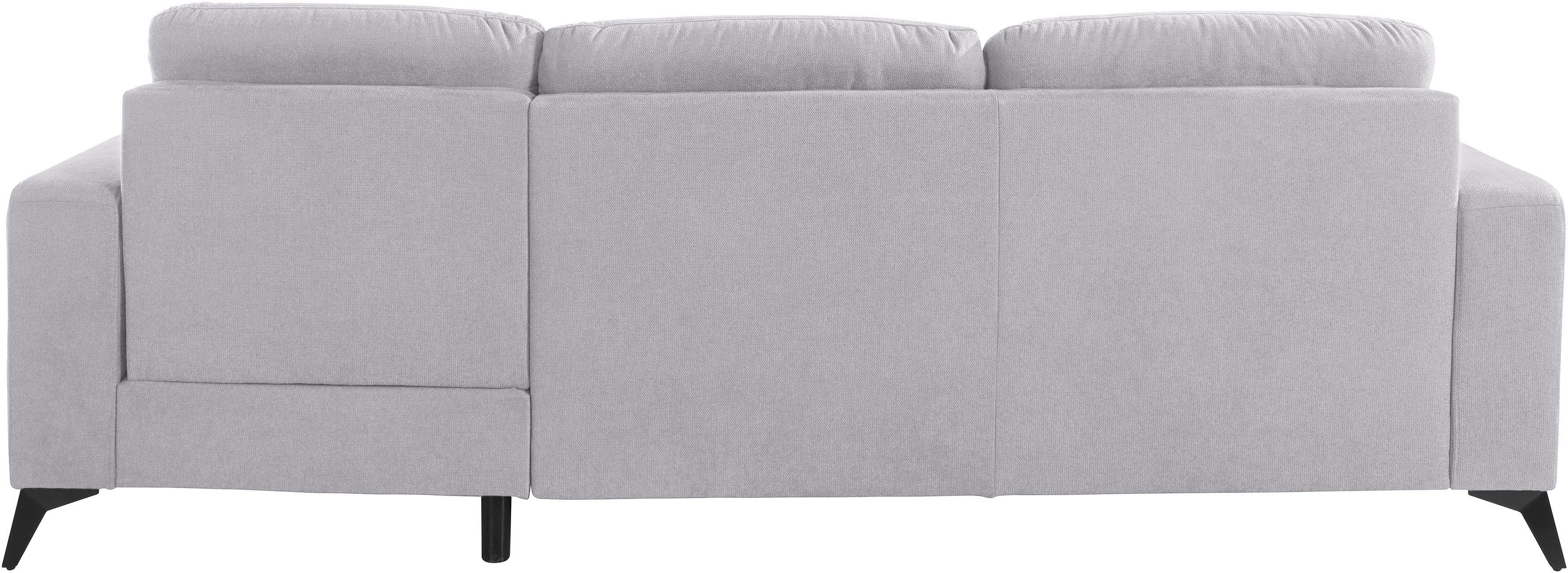 Places of Style Hoekbank Lolland L-vorm Naar keuze met slaapfunctie en bedkist, binnenvering