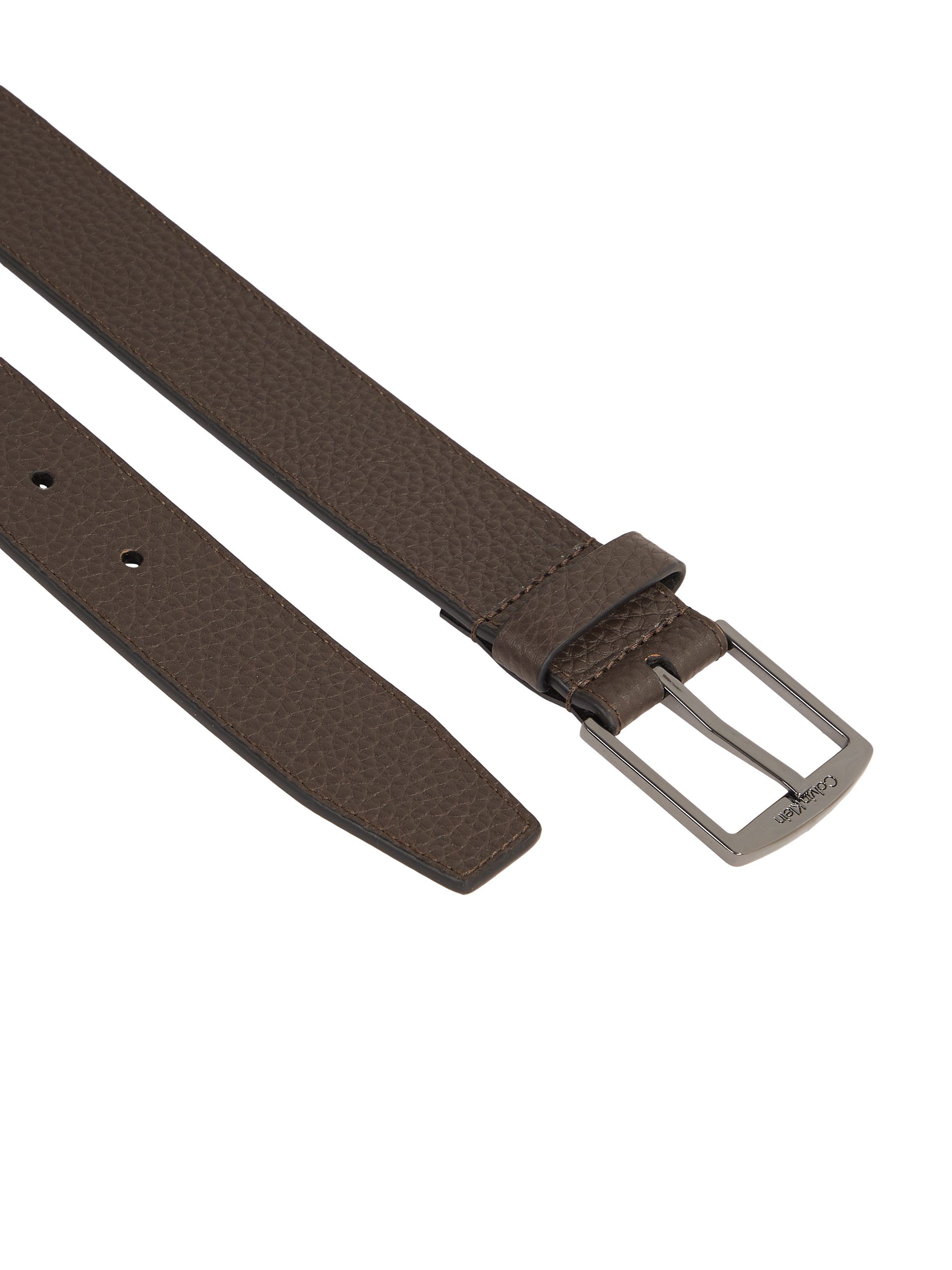 Calvin Klein Leren riem CK CASUAL PB 35MM