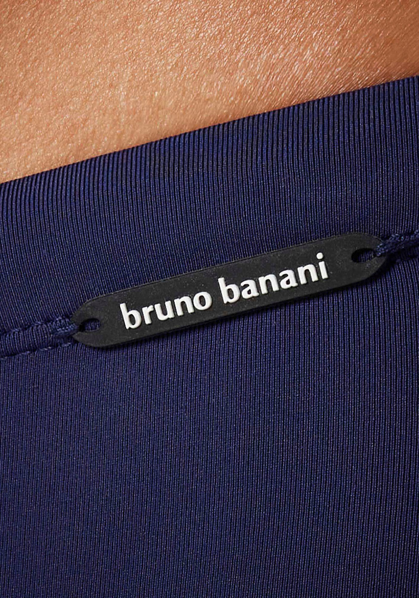 Bruno Banani Zwembroek Mini Wave Line 2.0 Swim met opzij gestempeld logo (1 stuk)