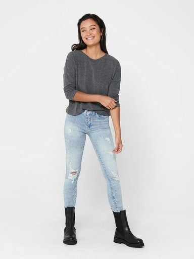 Only Shirt met 3/4 mouwen ONLGLAMOUR 3/4 TOP JRS NOOS