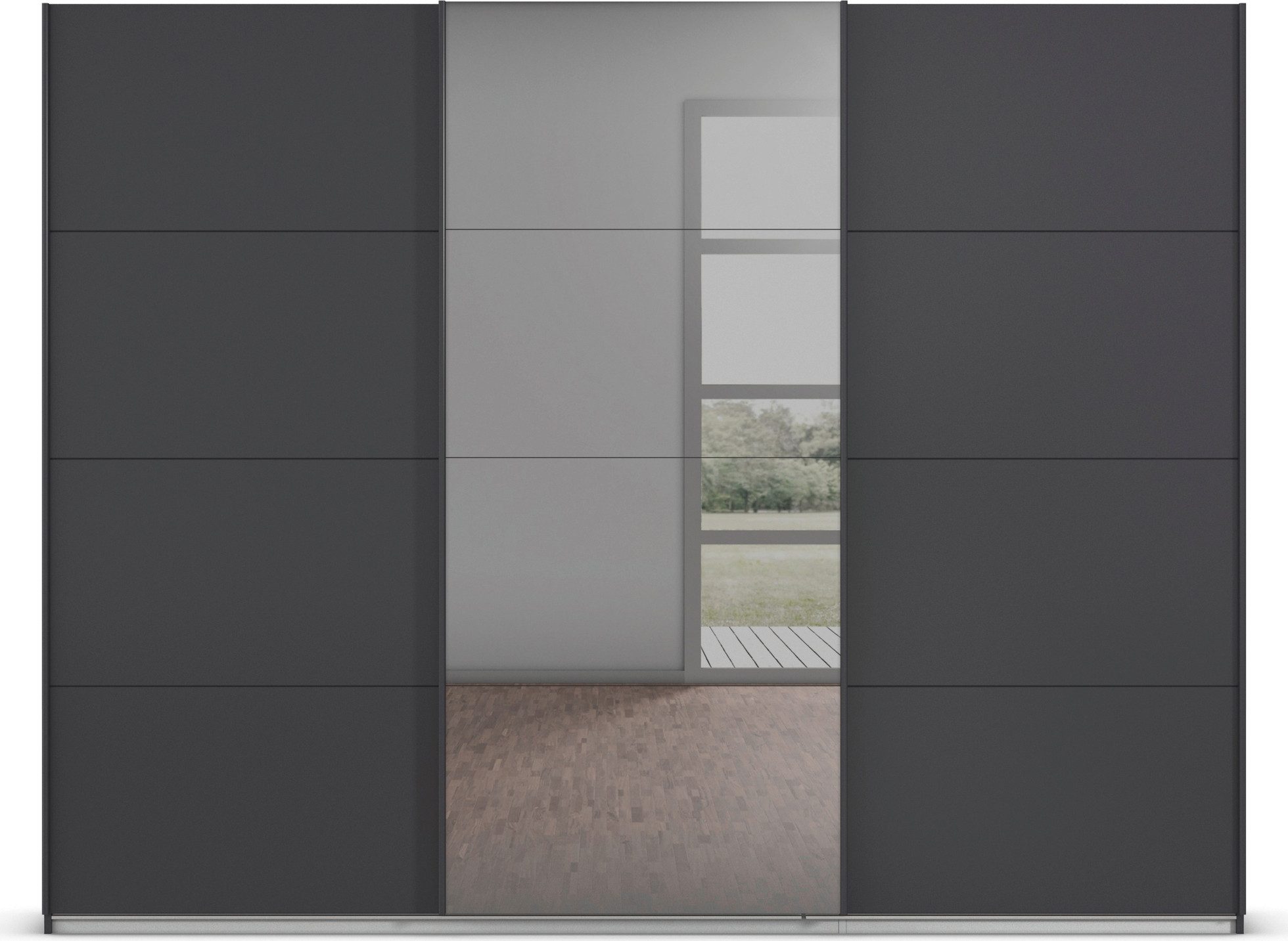 Schuifdeurkast Ferris, kast breedte 2,71m Kast met spiegel in 3 uitvoeringen BASIC/CLASSIC/PREMIUM