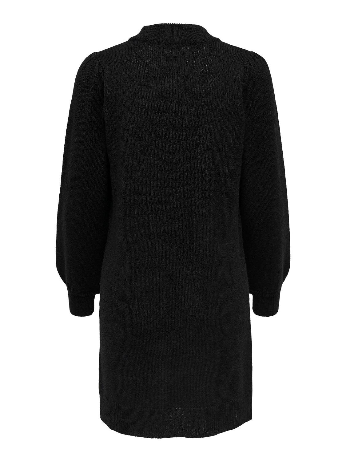 JDY Gebreide jurk JDYRUE LIFE L/S HIGH NECK DRESS KNT NOOS