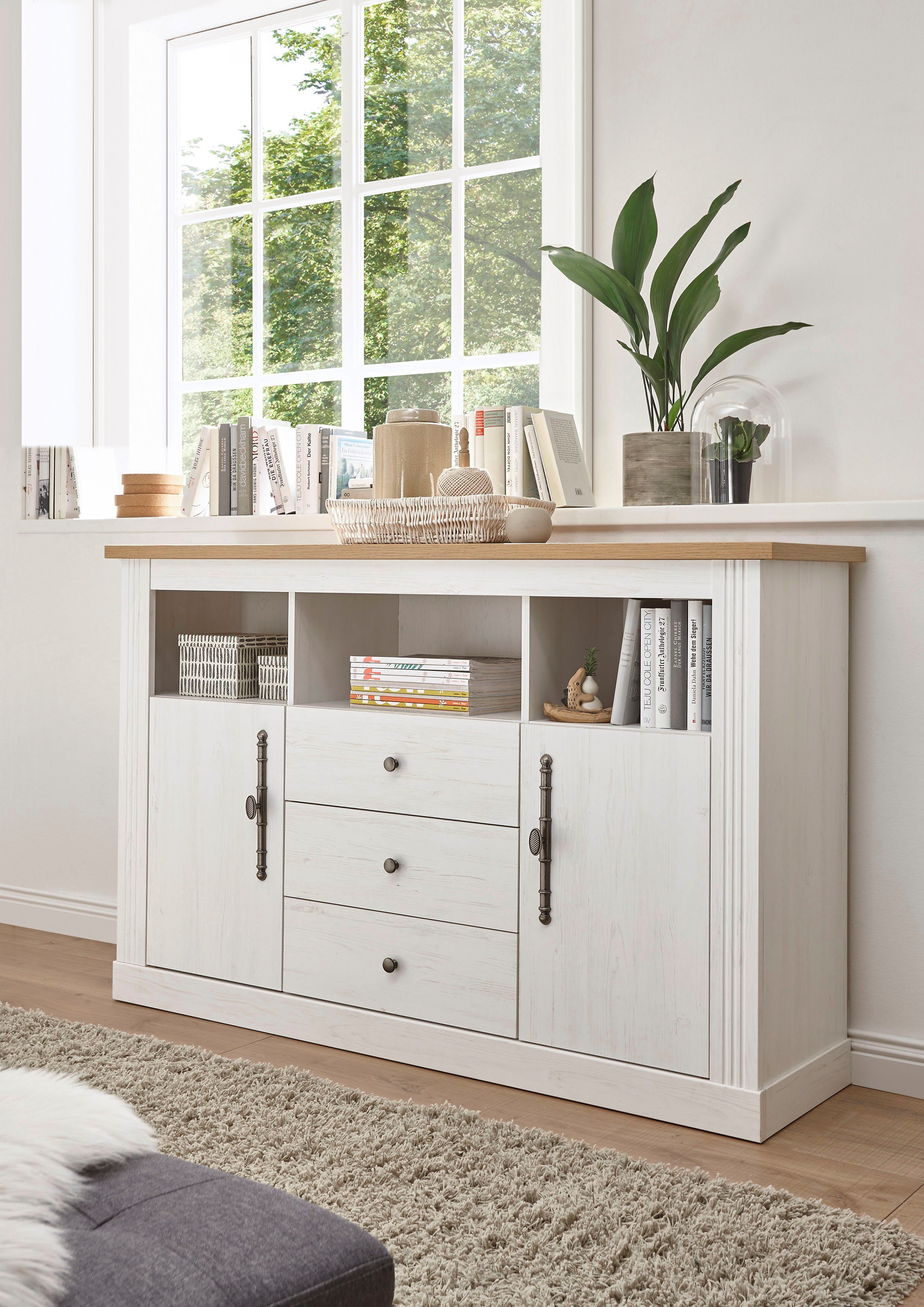 Home affaire Dressoir Westminster in romantische landelijke stijl