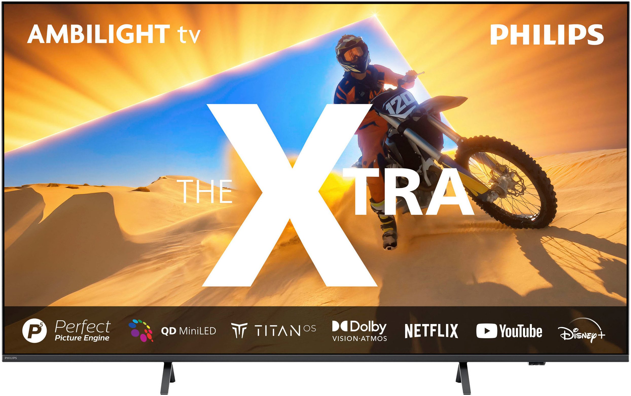 Philips Led-TV, 215 cm / 85", 4K Ultra HD, Smart TV