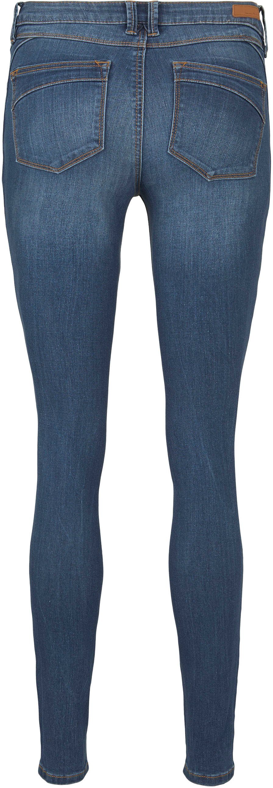Tom Tailor Denim Skinny fit jeans JONA met sterke wassing en whiskering