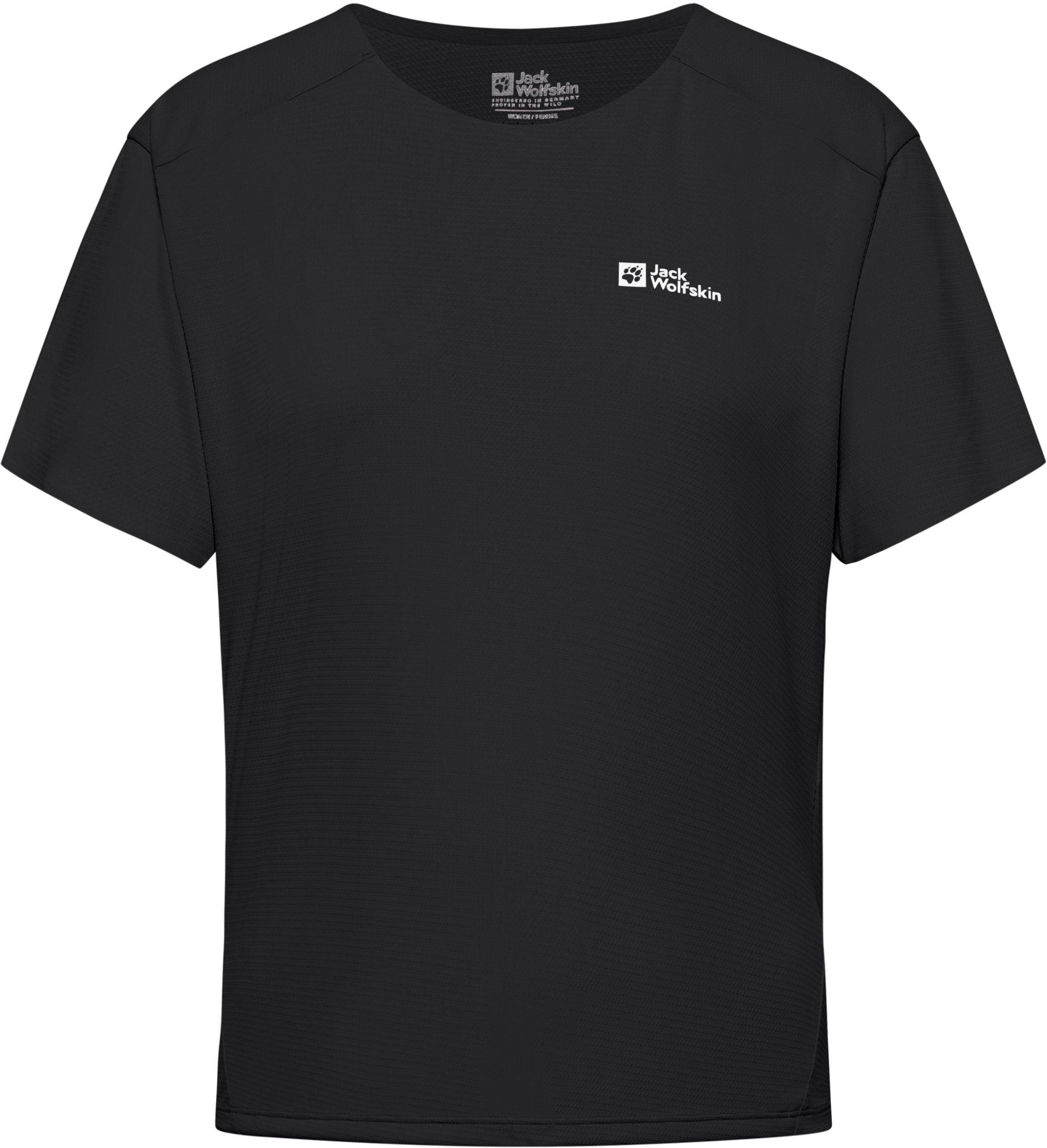 Jack Wolfskin T-shirt PRELIGHT STRIDE CROP T W
