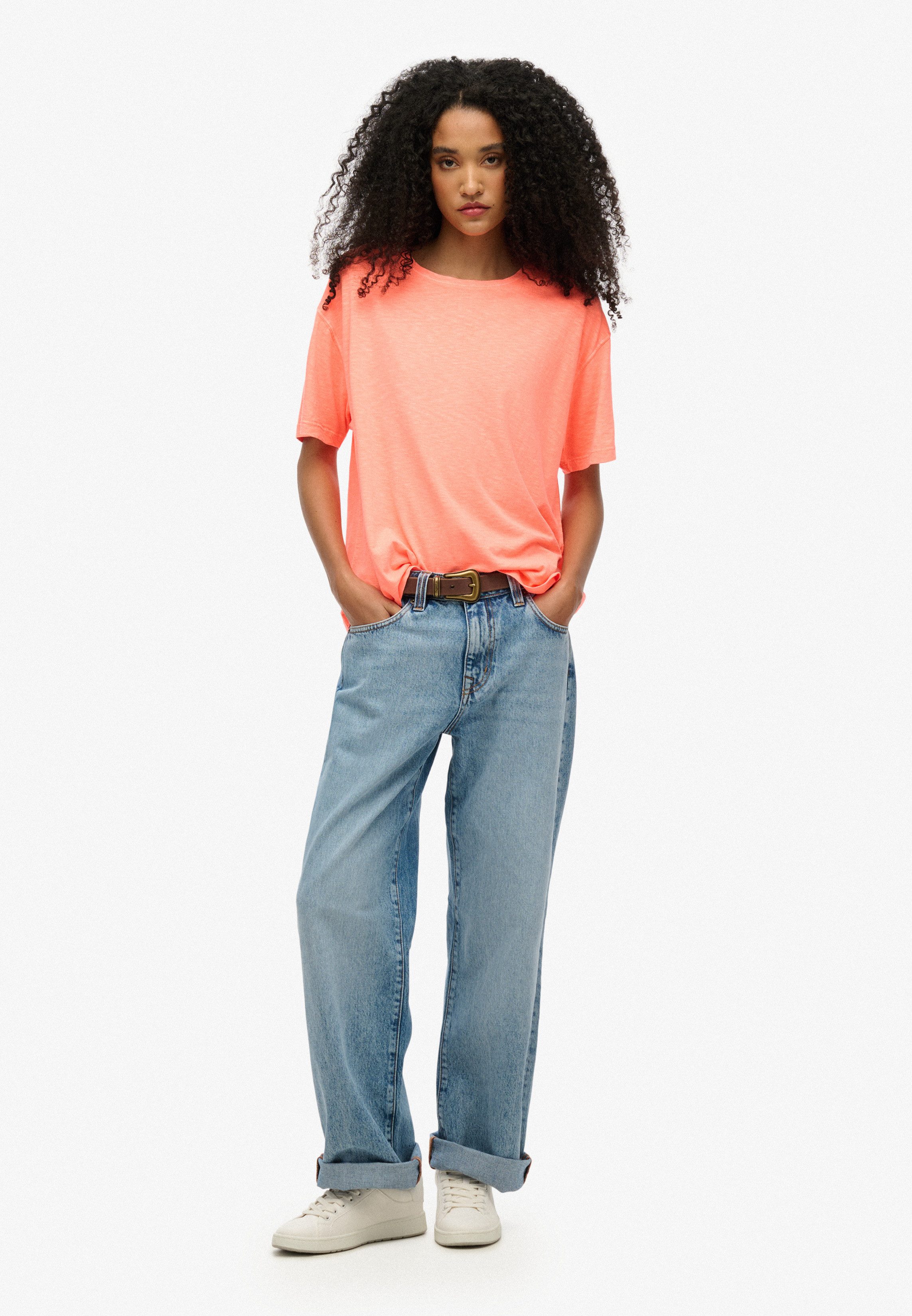 Superdry T-shirt STUDIOS DROPPED SHOULDER TEE
