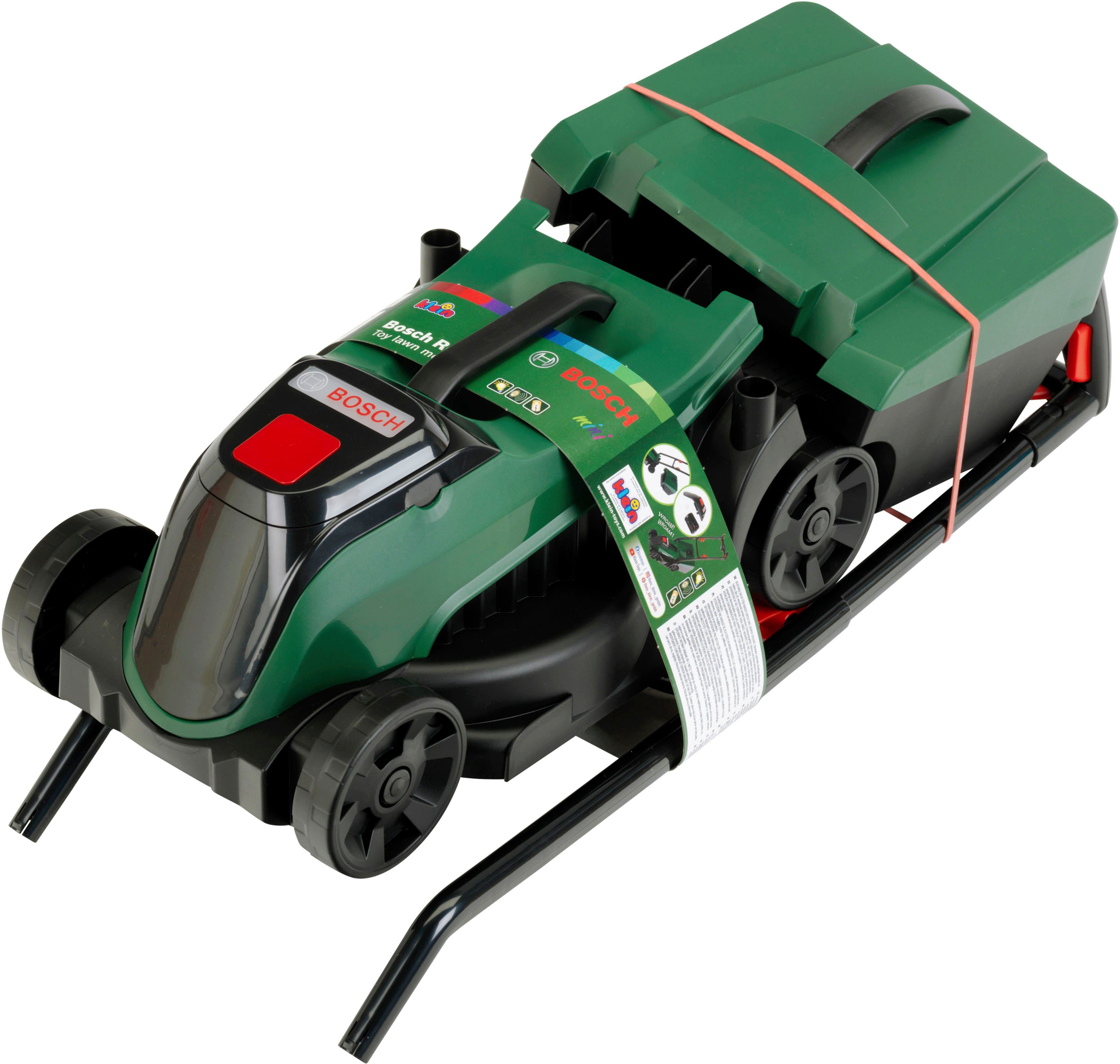 Klein Kindergrasmaaier Bosch mini, Rotak II met geluiden