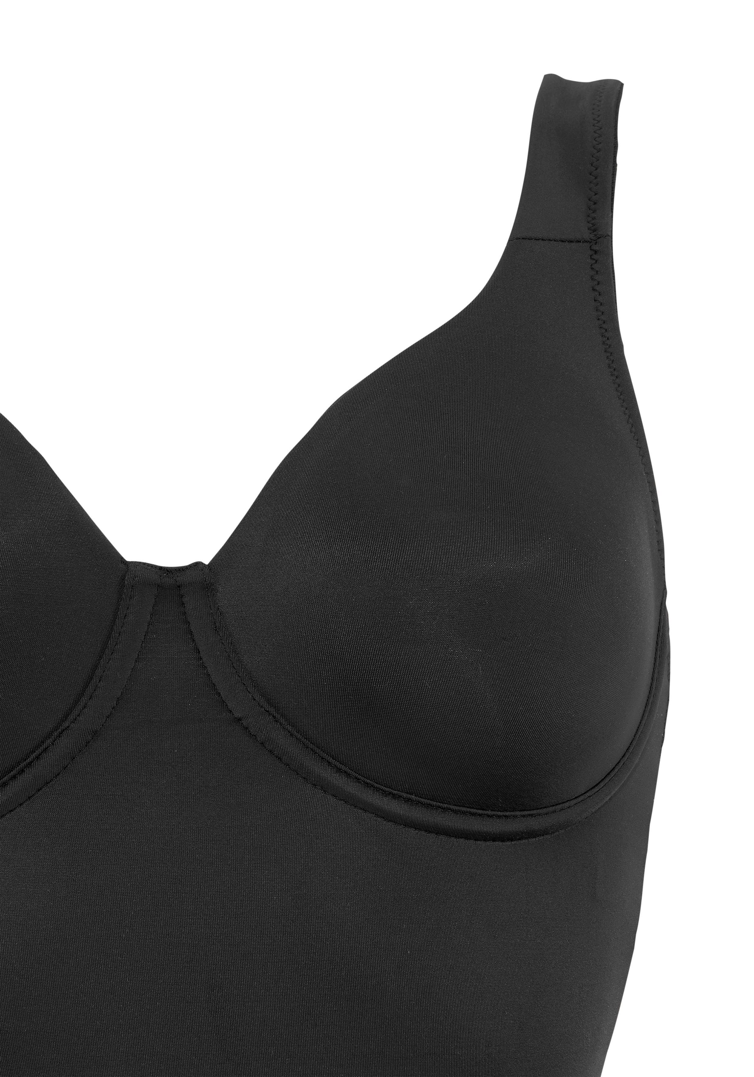 Nuance T-shirt-body met beugel, met figuurvormend effect, shapewear body, shaping body (Set van 2)