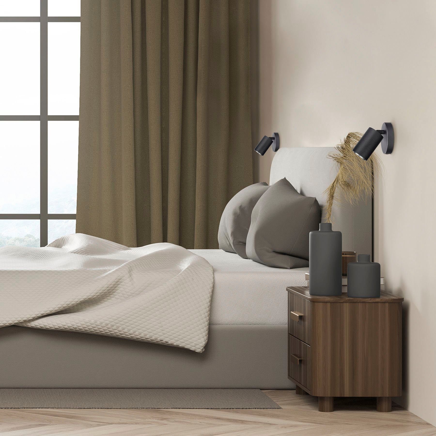 Paco Home Wandlamp TIMO RD