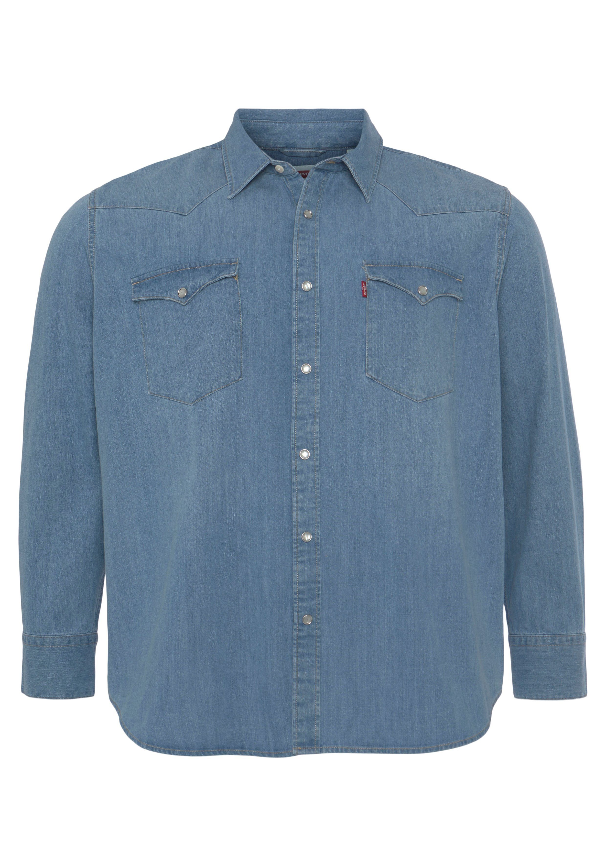 Levi's® Plus Jeans overhemd BIG BARSTOW WESTERN