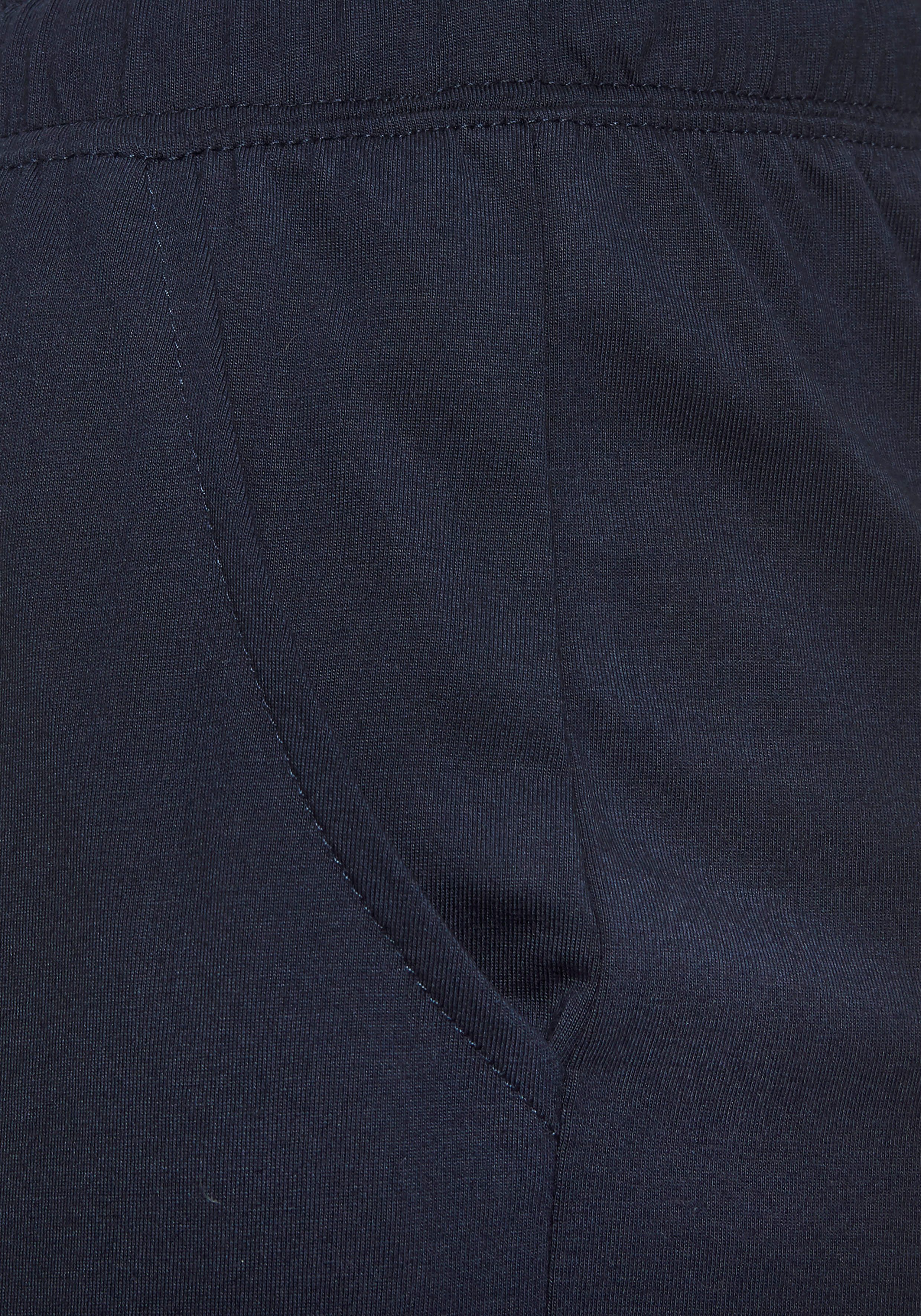 s.Oliver RED LABEL Beachwear Pyjama met garengeverfde strepen in het bovenstuk (2-delig)