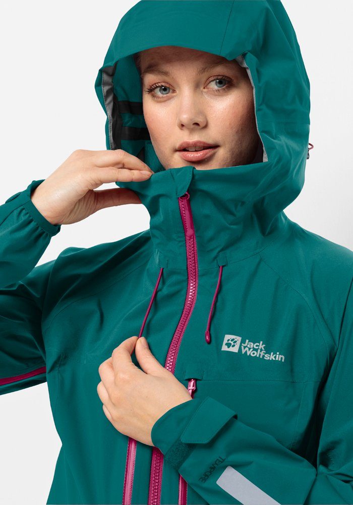 Jack Wolfskin Fietsjack MOROBBIA 3L JKT W
