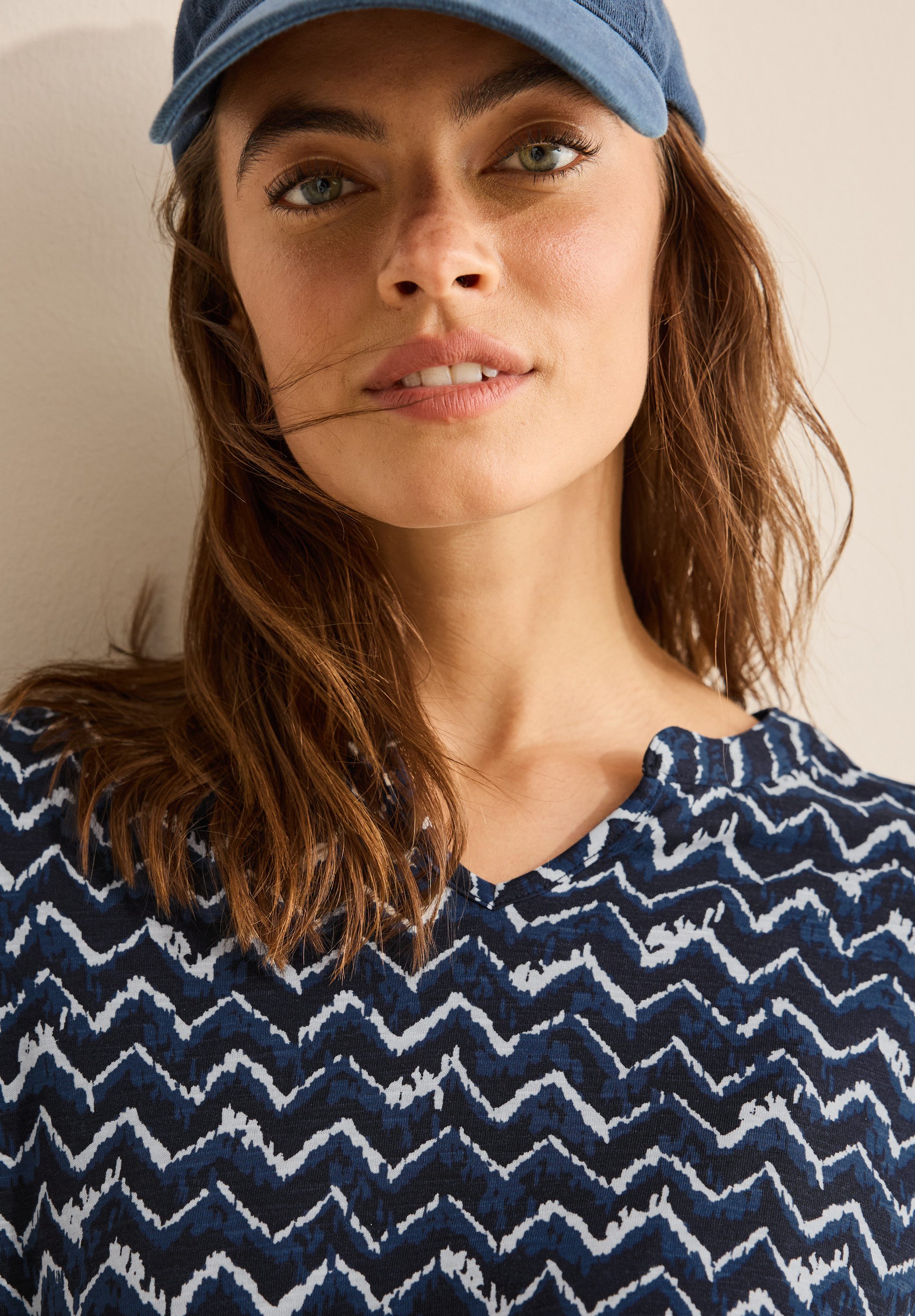 Cecil Tuniekshirt met print all-over