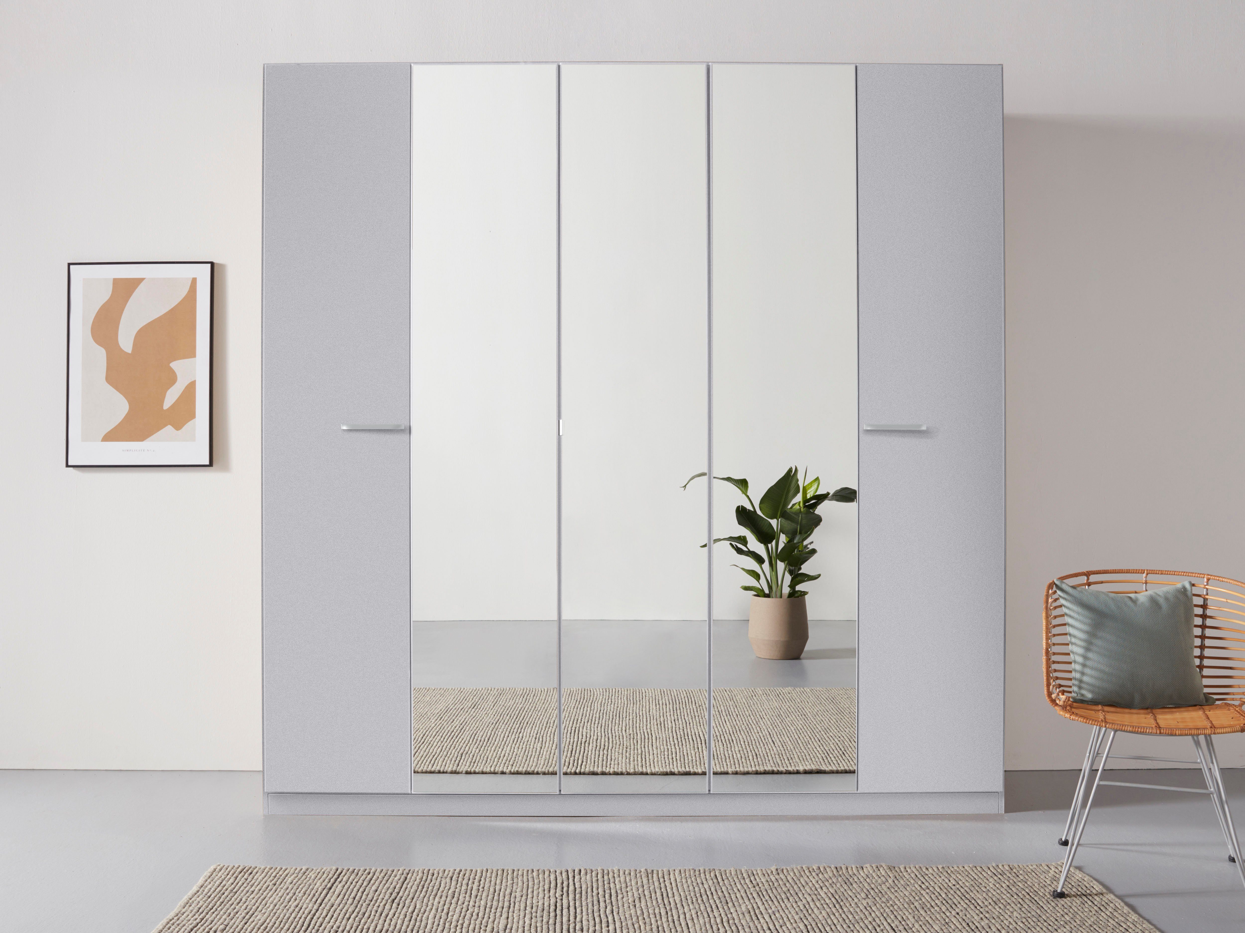 rauch Draaideurkast Kledingkast kast garderobe TOPSELLER OTELI incl. binnenindeling met 3 binnenlades extra planken optioneel met spiegel made in germany