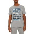 edc by esprit shirt met print met grote frontprint grijs
