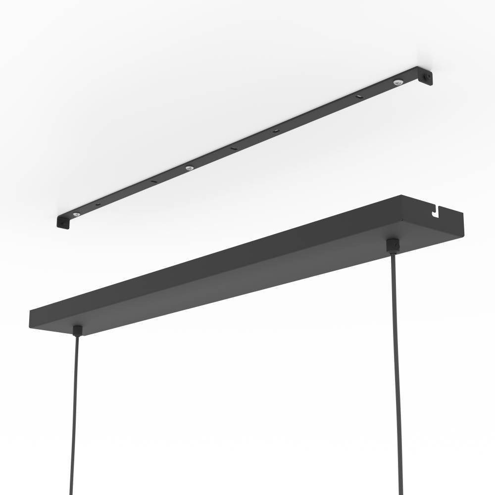 EGLO Hanglamp RINROE Hanglamp, eetkamerlamp, metaal in zwart, hanglamp (1 stuk)