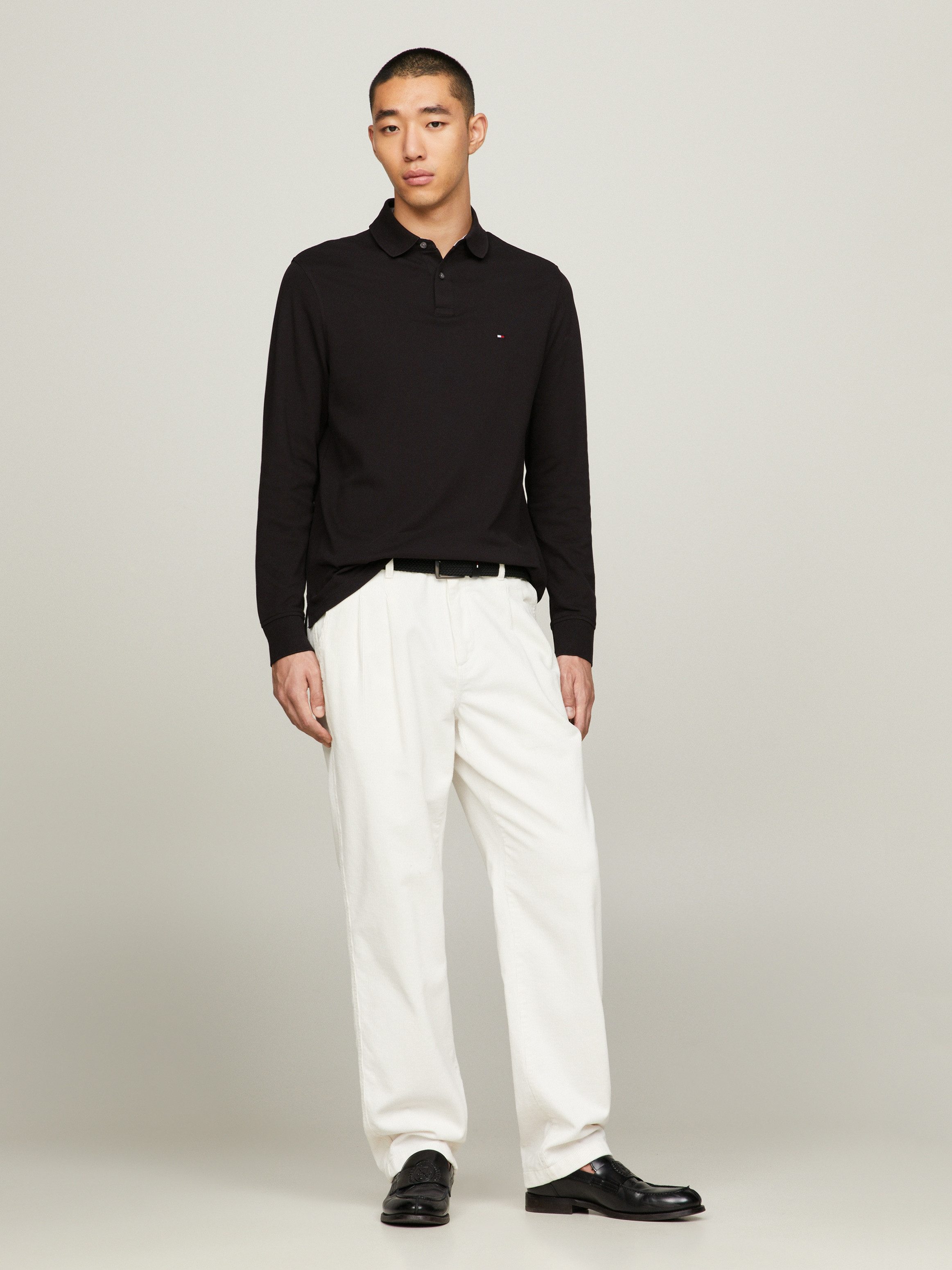 Tommy Hilfiger Poloshirt met lange mouwen 1985 REGULAR LS POLO