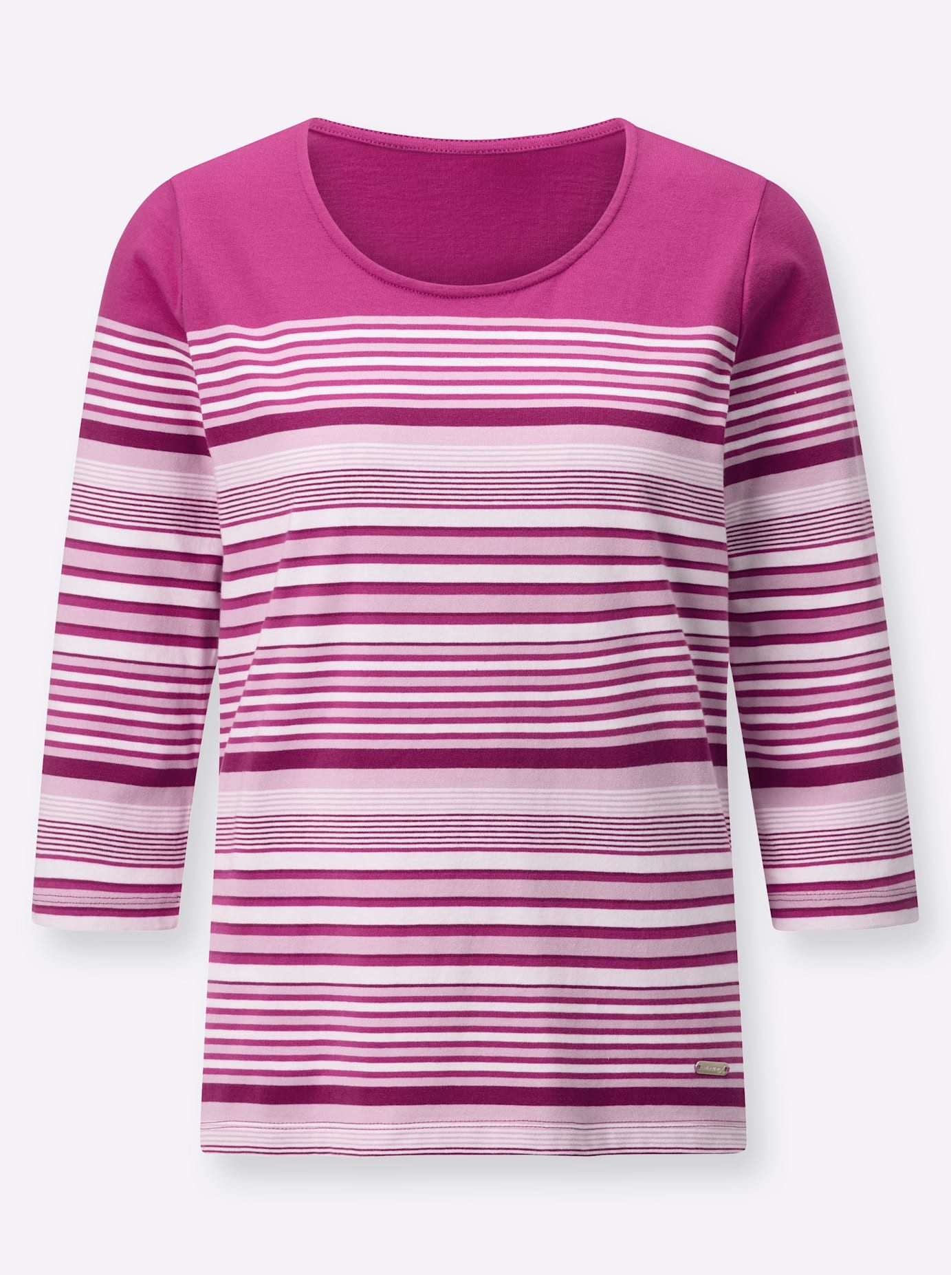 Casual Looks Shirt met 3 4 mouwen Shirt (1-delig)