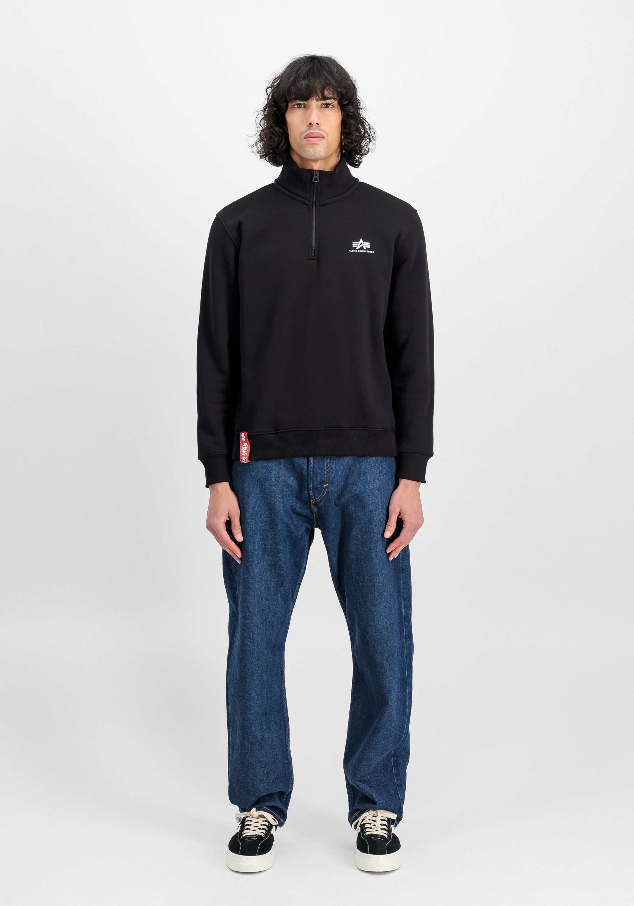 Alpha Industries Sweater Half Zip Sweatshirt SL