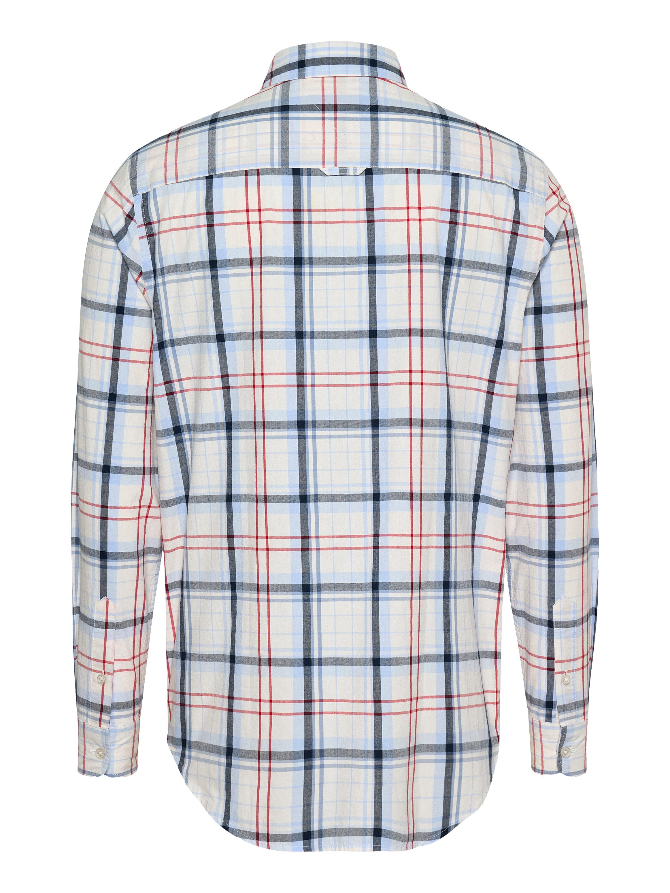 TOMMY JEANS Overhemd met lange mouwen TJM REG POPLIN CHECK LS SHIRT