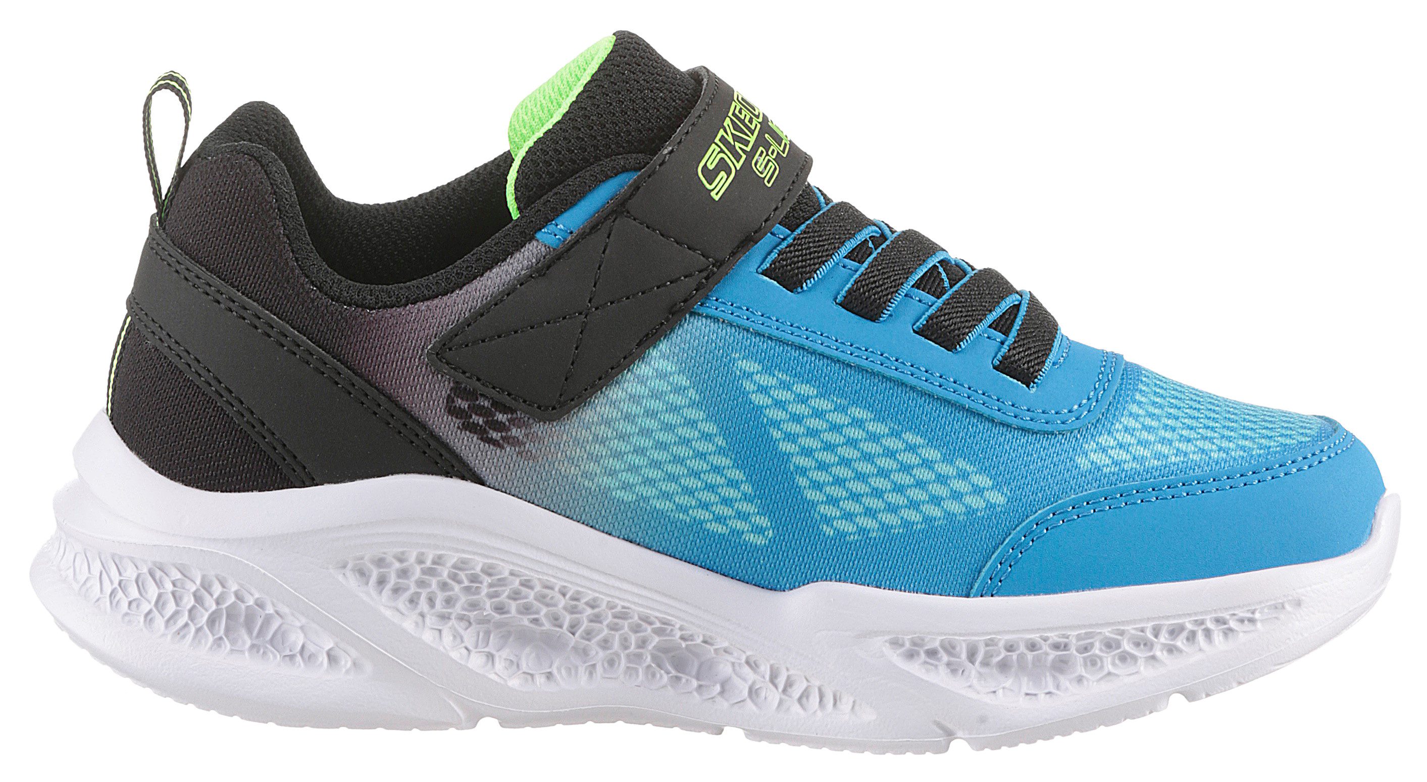 Skechers Sneakers SKECHERS METEOR-LIGHTS , klittenbandschoen met knipperfunctie, maat sjabloon om te downloaden