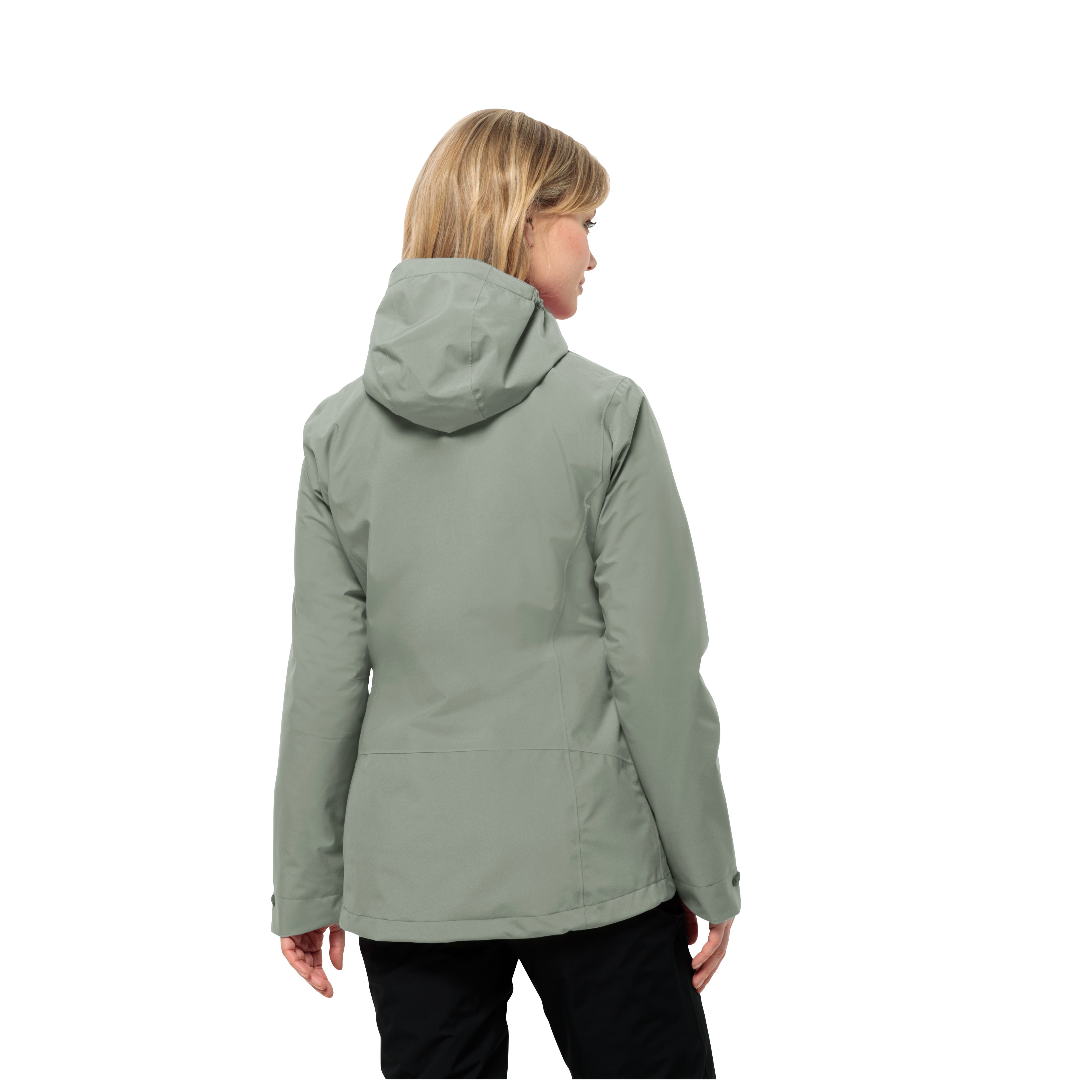 Jack Wolfskin Functioneel 3-in-1-jack MOONRISE 3IN1 JKT W met waterafstotende ritsen