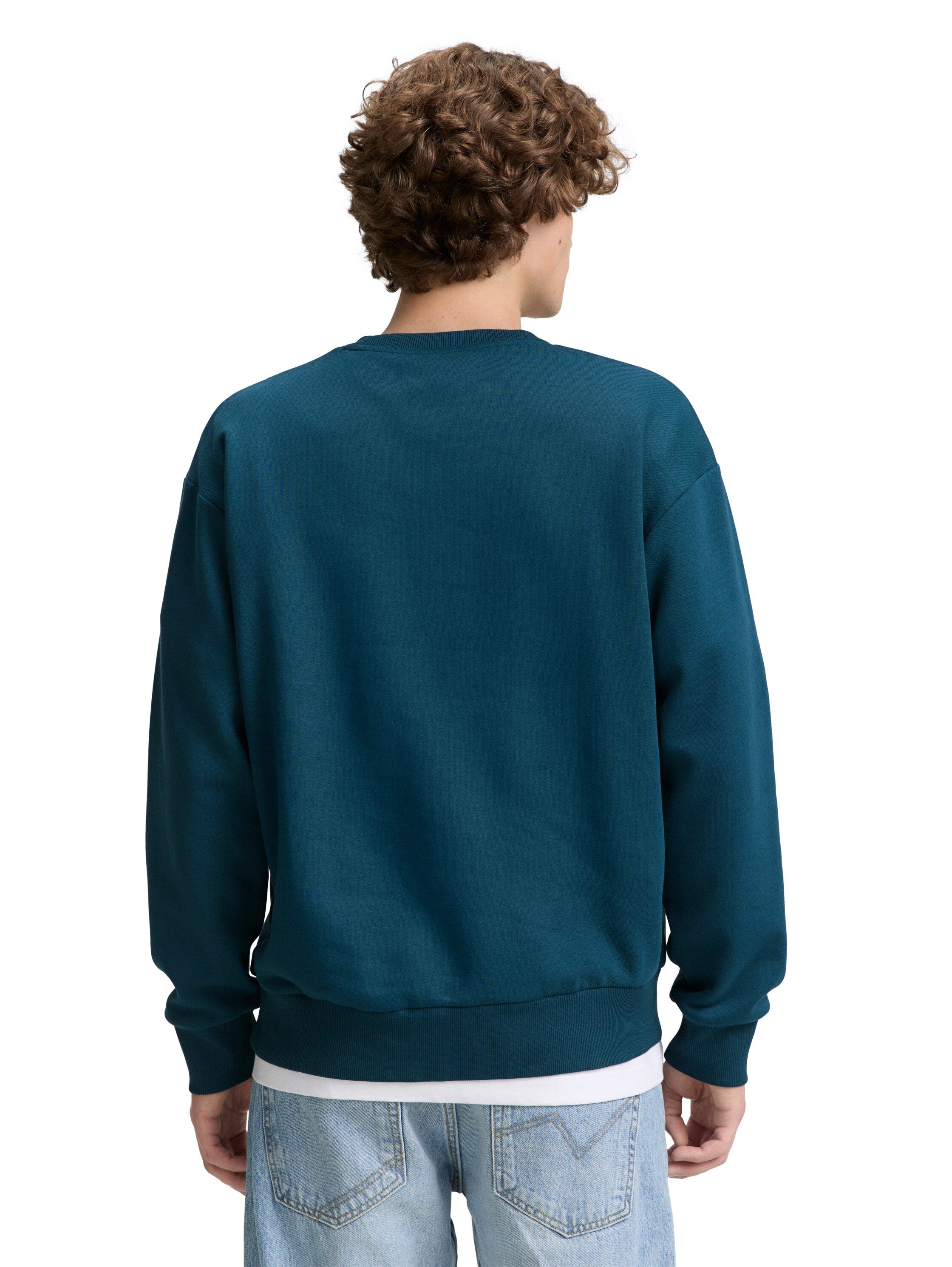 Tom Tailor Denim Sweatshirt met logoprint