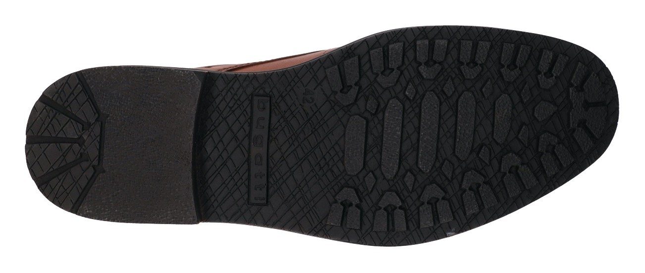 Bugatti Veterschoenen , vrijetijdsschoen, lage schoen met stretch-inzetten, breedte g