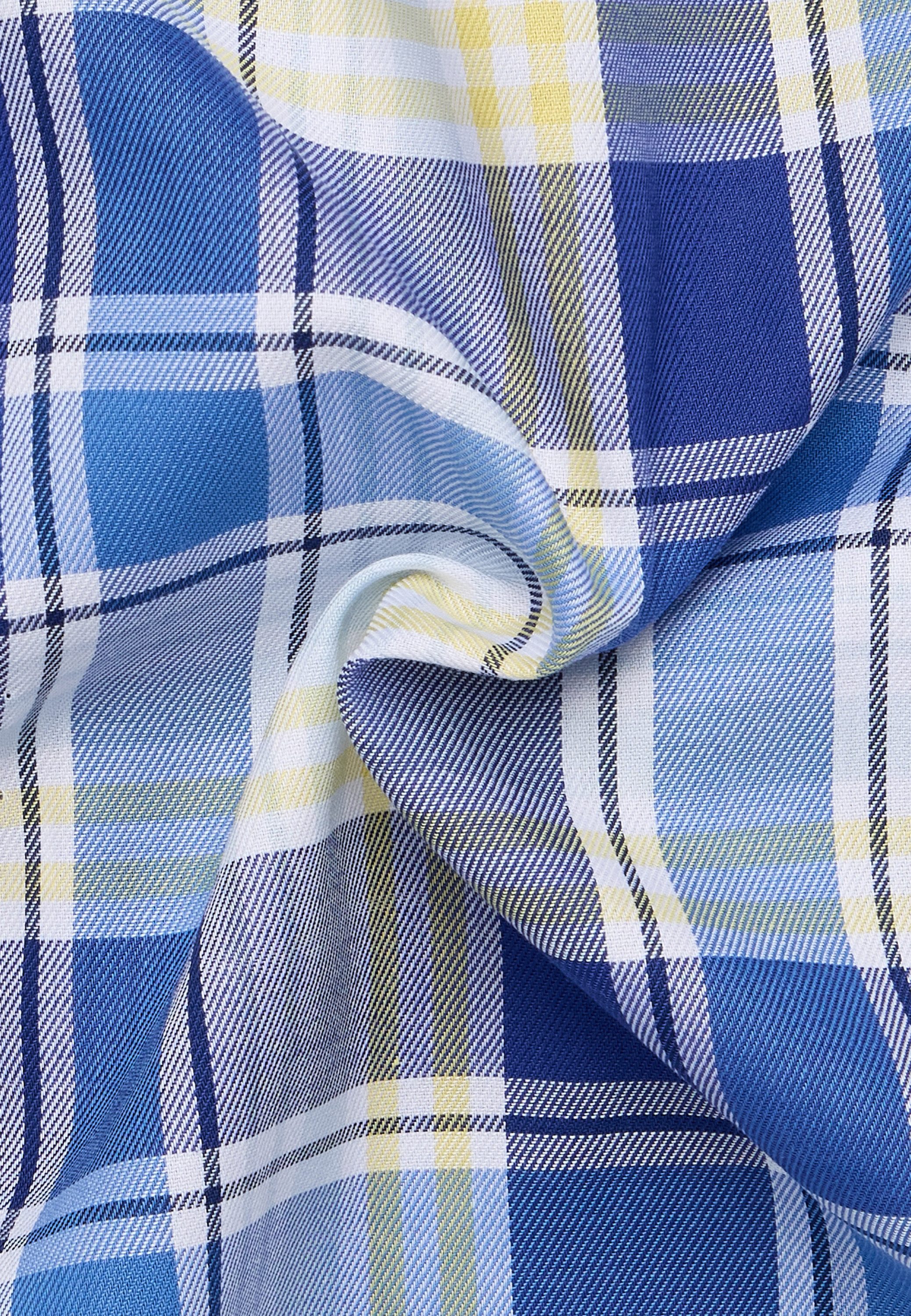 Eterna Overhemd met korte mouwen MODERN FIT NON IRON (strijkvrij)