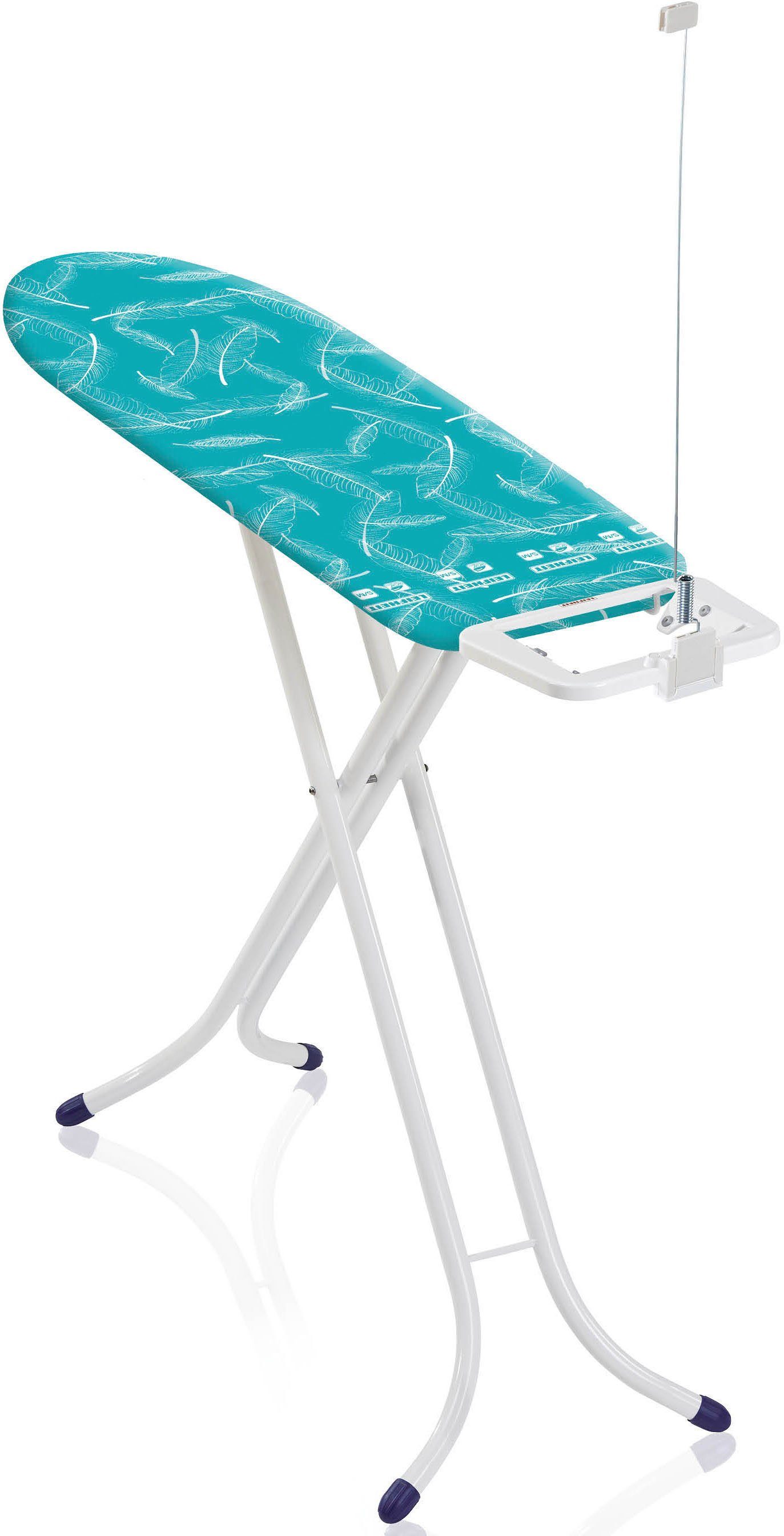 leifheit strijkplank airboard s basic strijkoppervlak 110x30 cm blauw