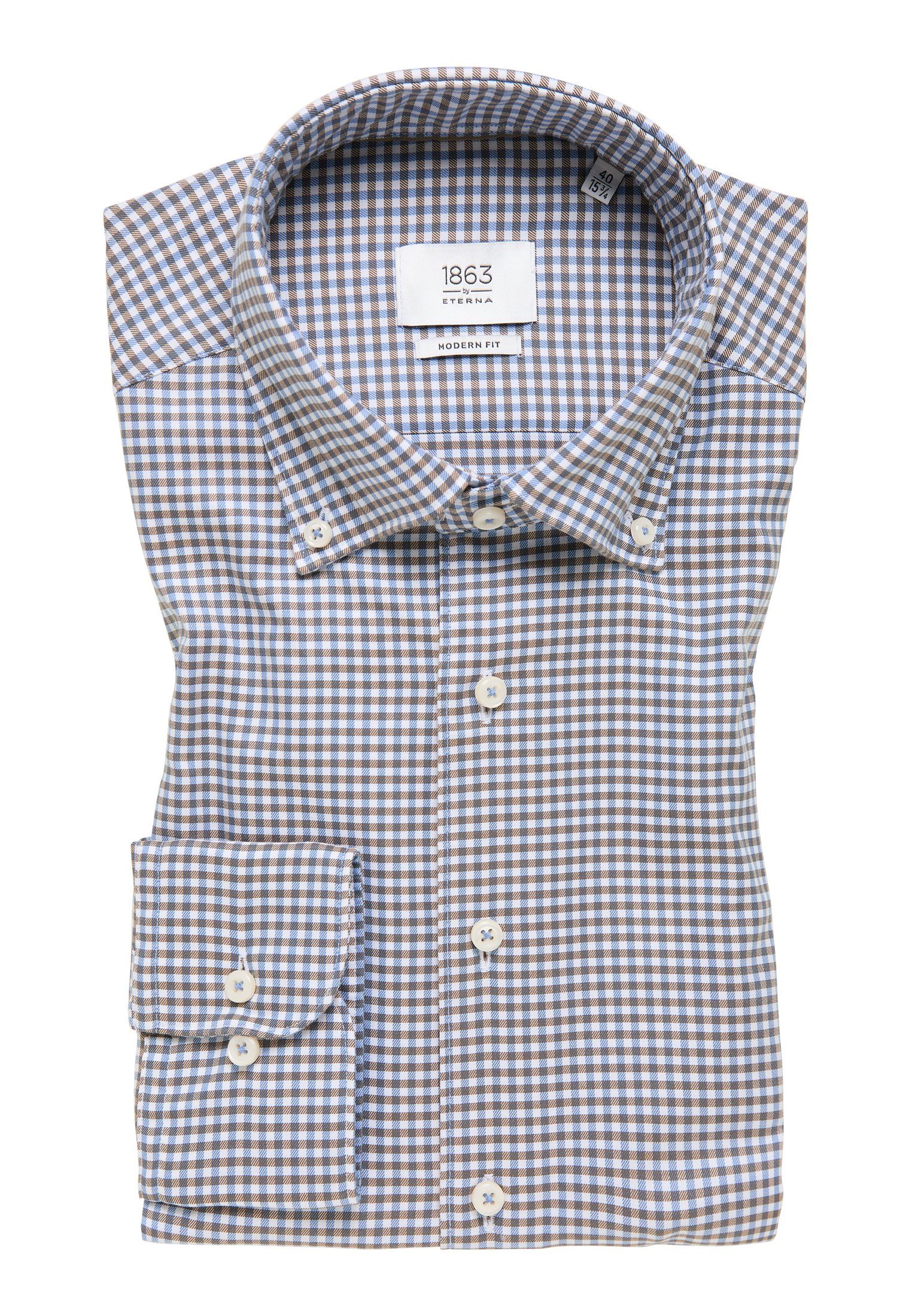 Eterna Overhemd met lange mouwen MODERN FIT